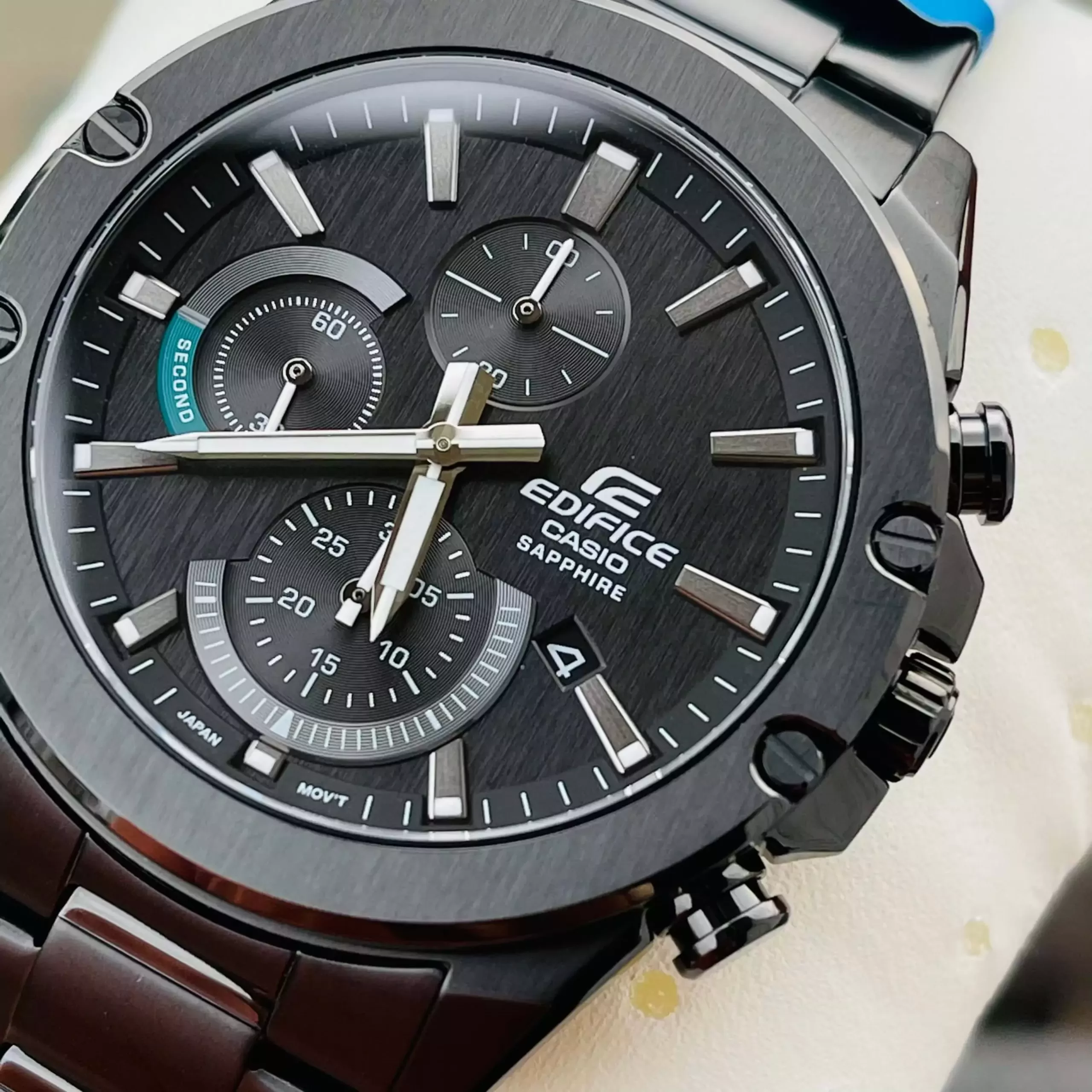 EDIFICE EFR-S567DC-1AV | KÍNH SAPPHIRE 4 Đồng hồ Nam Casio Edifice EFR-S567DC-1AV