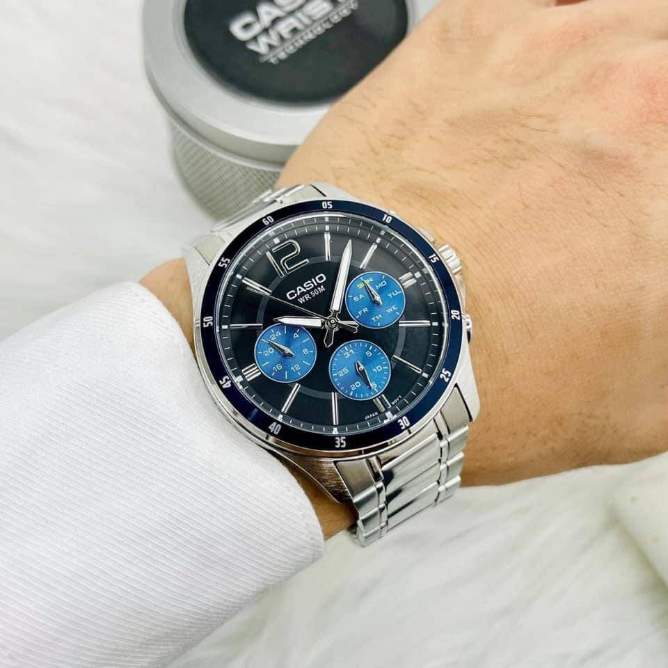 CASIO MTP-1374D-2AV 3 đồng hồ nam CASIO MTP-1374D-2AV