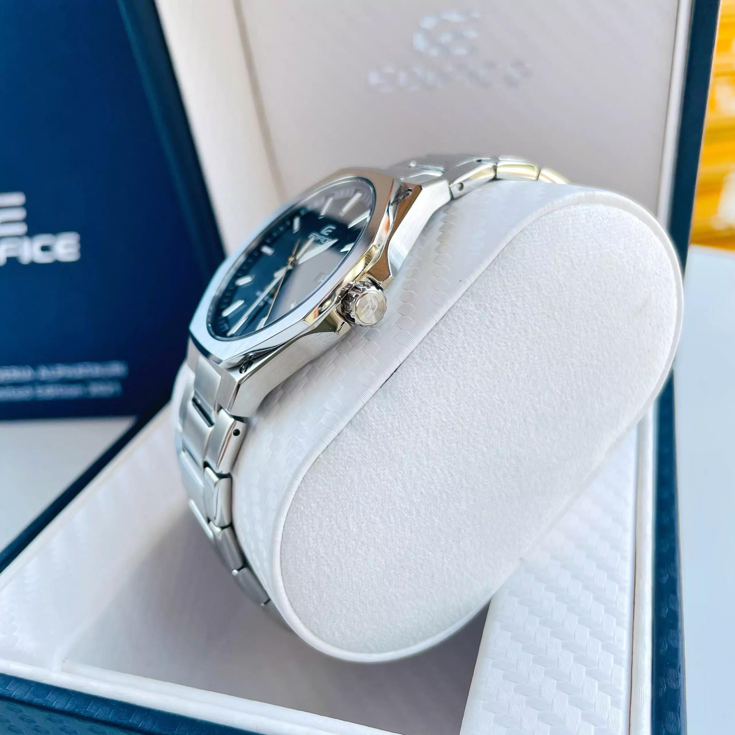 EDIFICE EFR-S108D-1AVUDF | KÍNH SAPPHIRE 4 ĐỒNG HỒ NAM CASIO edifice efr-s108d-1a