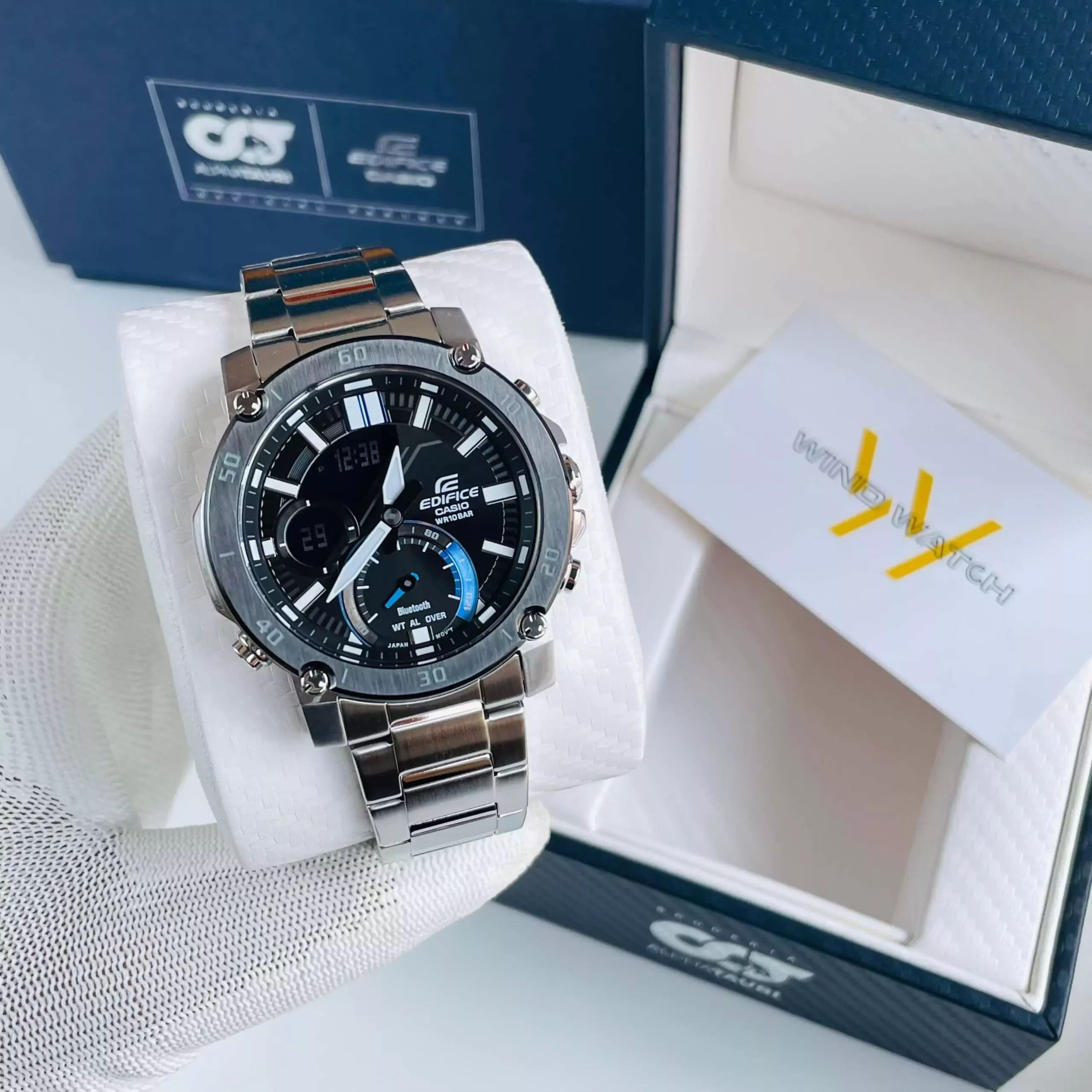 EDIFICE ECB-20DB-1A | BLUETOOTH 3 ĐỒNG HỒ NAM CASIO EDIFICE ECB-20DB-1A