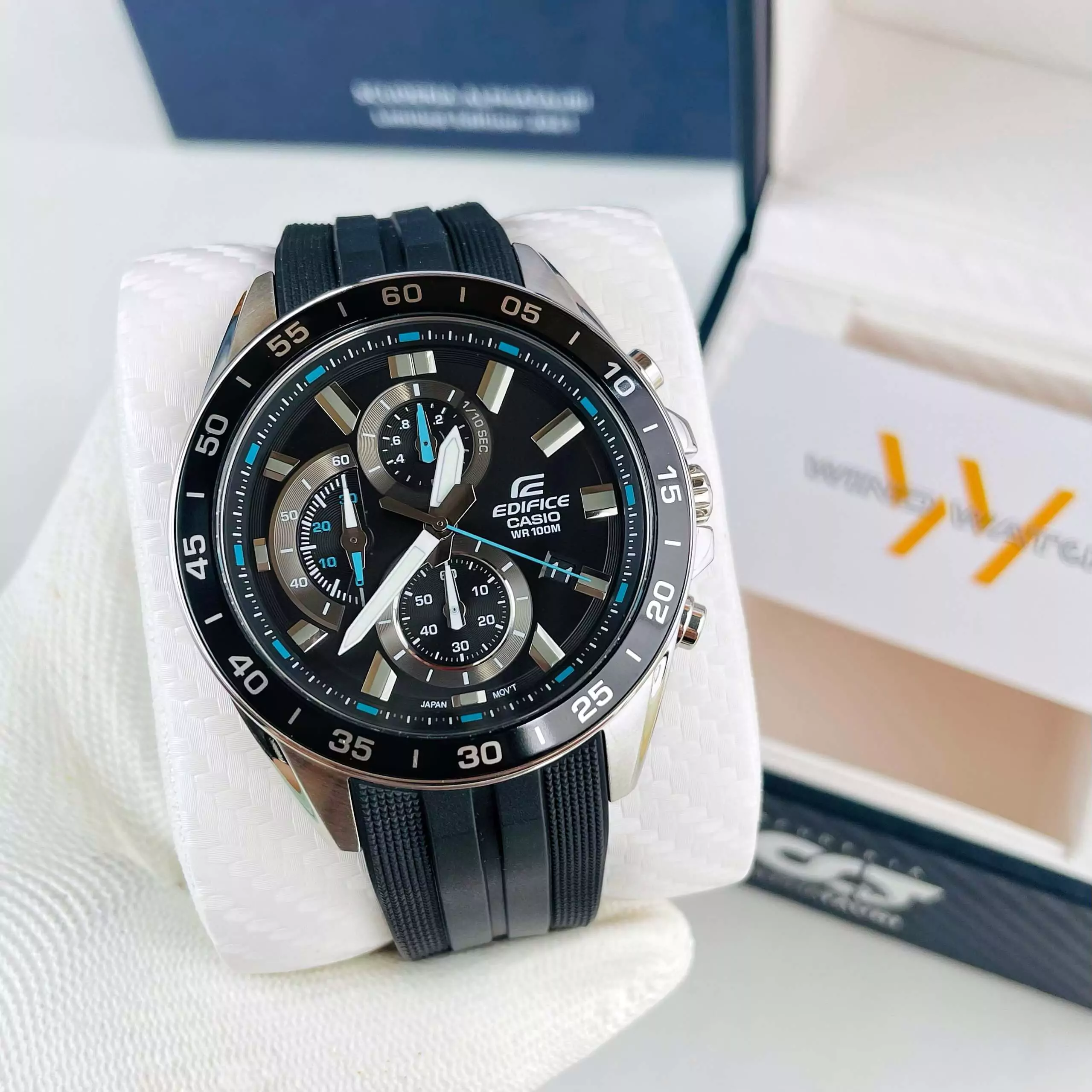 EDIFICE EFV-550P-1A 3 ĐỒNG HỒ NAM CASIO edifice efv-550p-1a