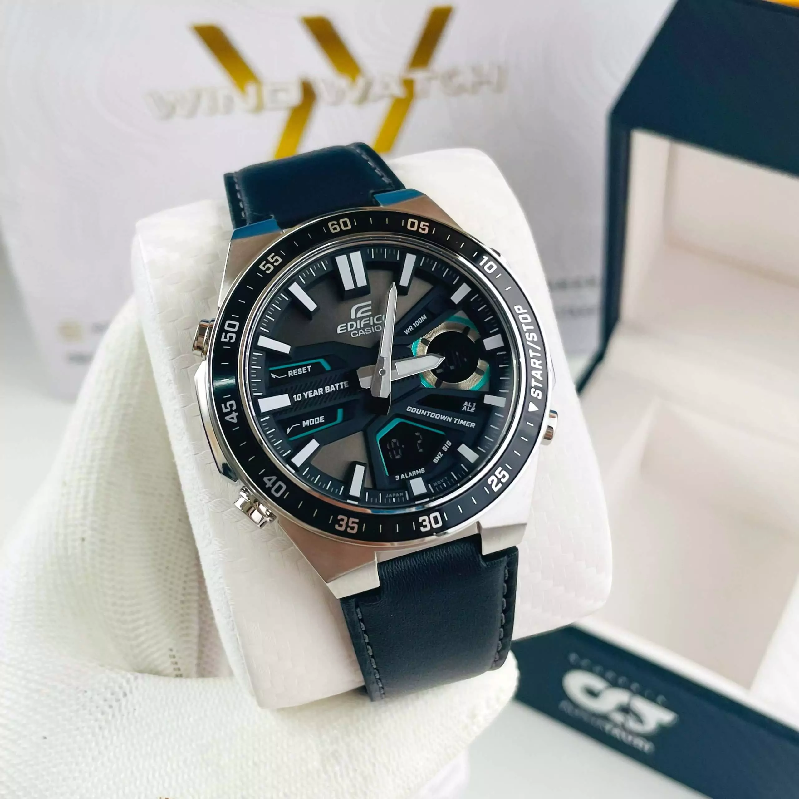 EDIFICE EFV-C110L-1A 3 ĐỒNG HỒ NAM CASIO EDIFICE EFV-C110L-1A