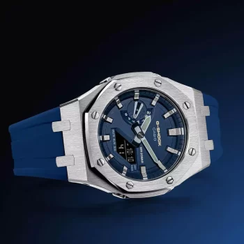 G-SHOCK GA-2110ET-2A AP SPECIAL (SILVER x BLUE)