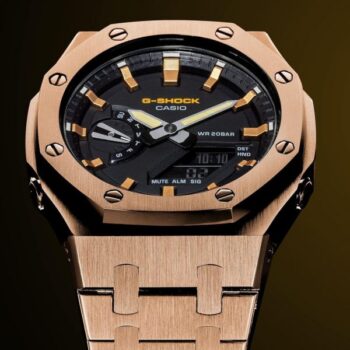 Alternative view of G-SHOCK GA-2110ET-2A AP SPECIAL (STEEL ROSE GOLD)