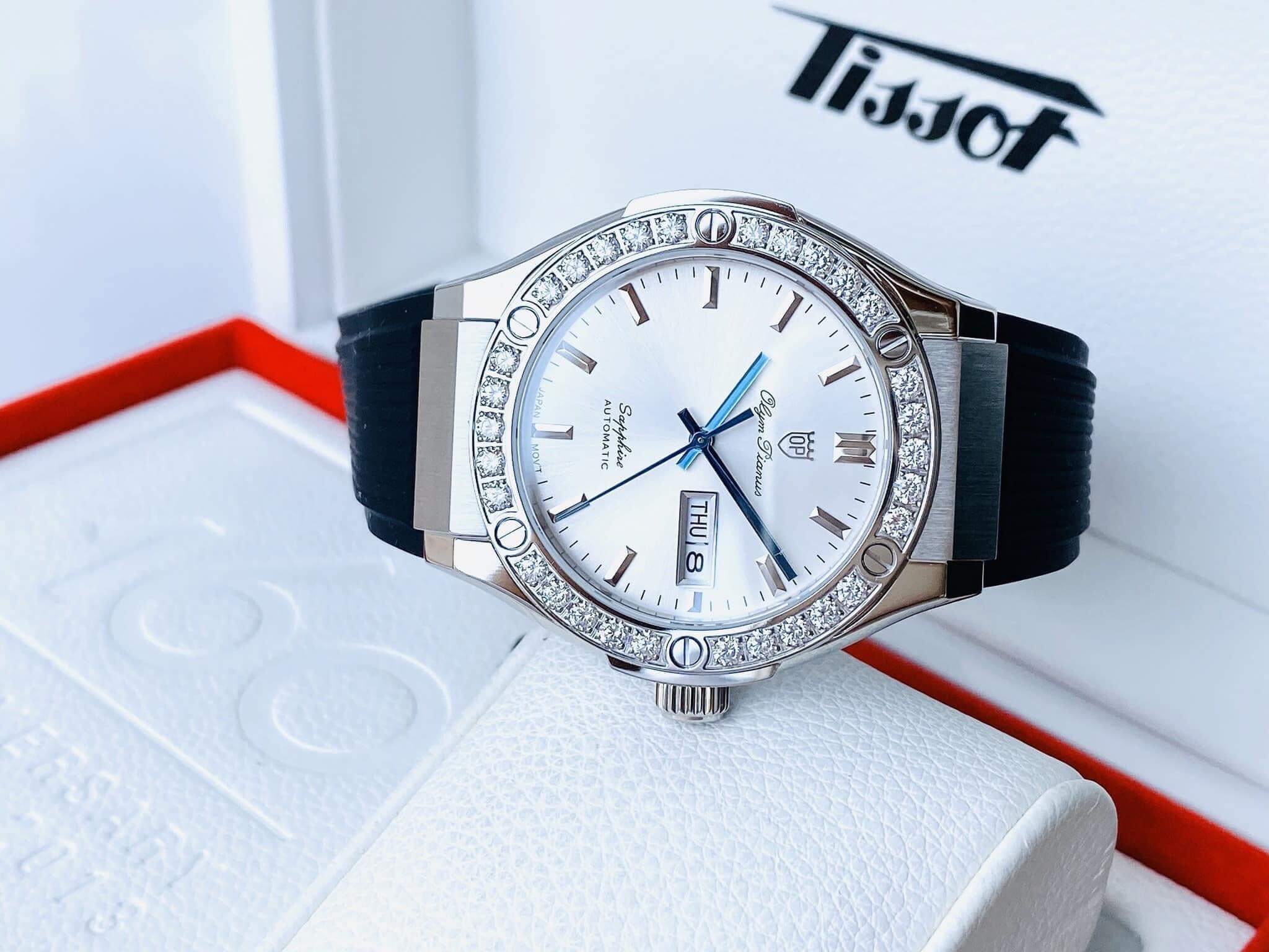 OP990-45ADGS-GL-T 3 Đồng Hồ Nam Olym Pianus Fusion OP990-45