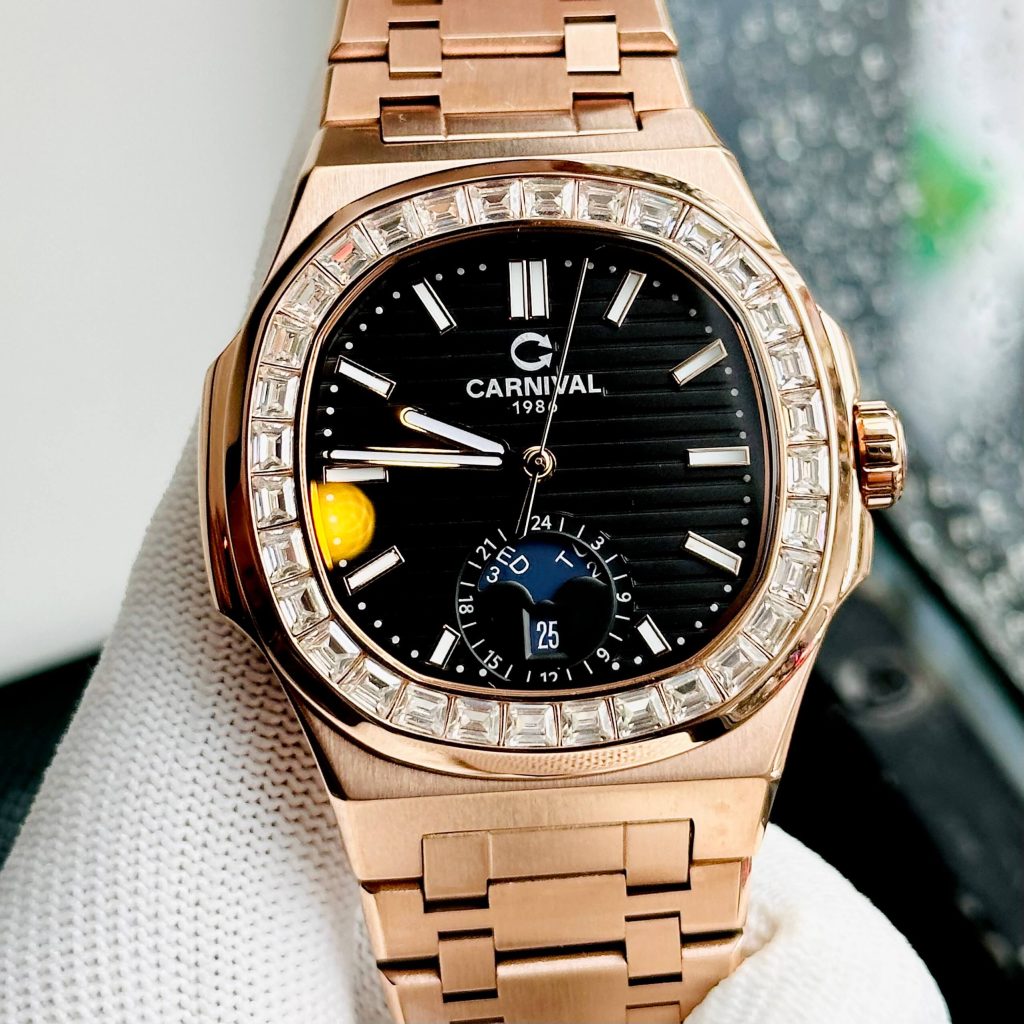 CARNIVAL 8110G-VH-KL-D AUTOMATIC - KÍNH SAPPHIRE 14 carnival-8110