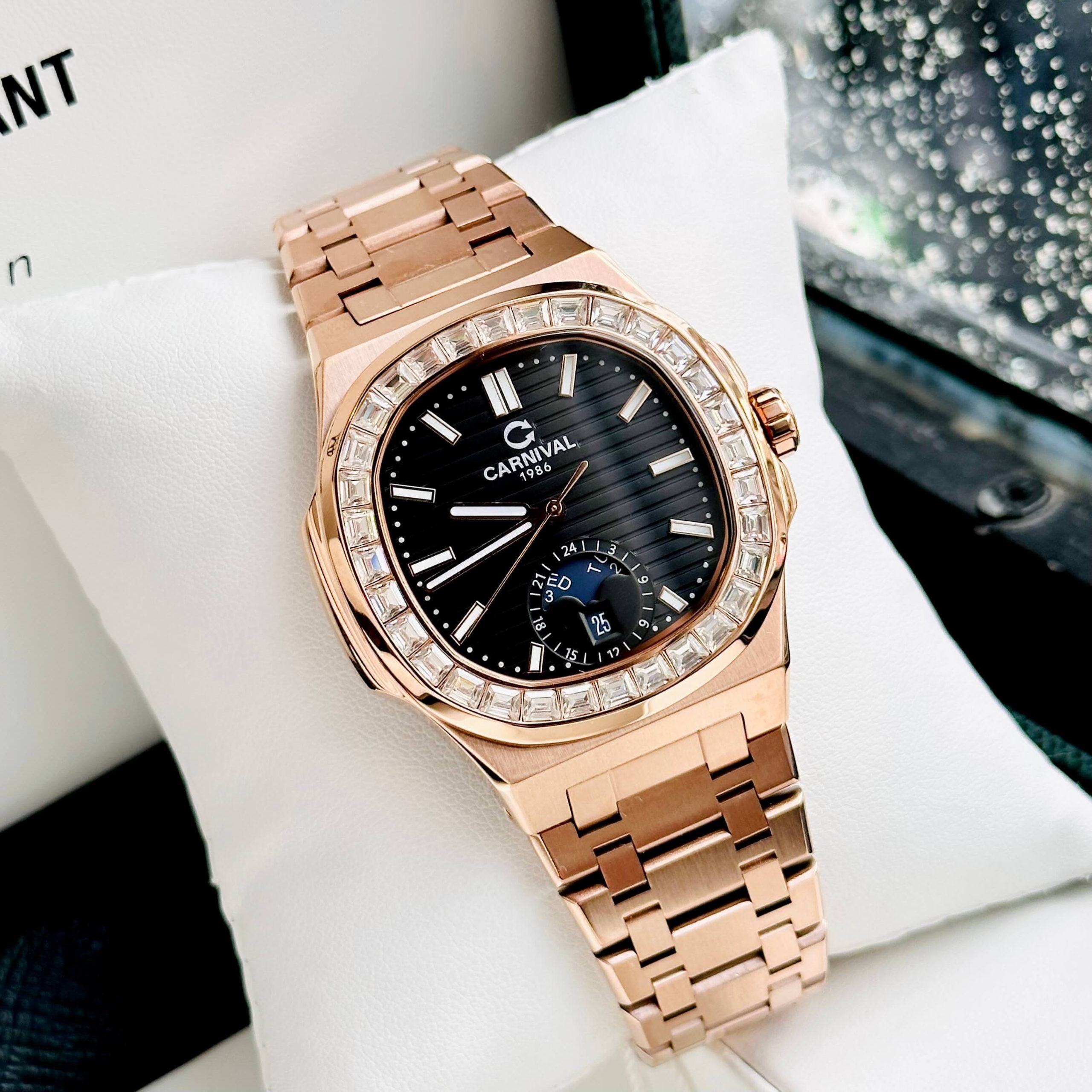CARNIVAL 8110G-VH-KL-D AUTOMATIC - KÍNH SAPPHIRE 4 carnival-8110