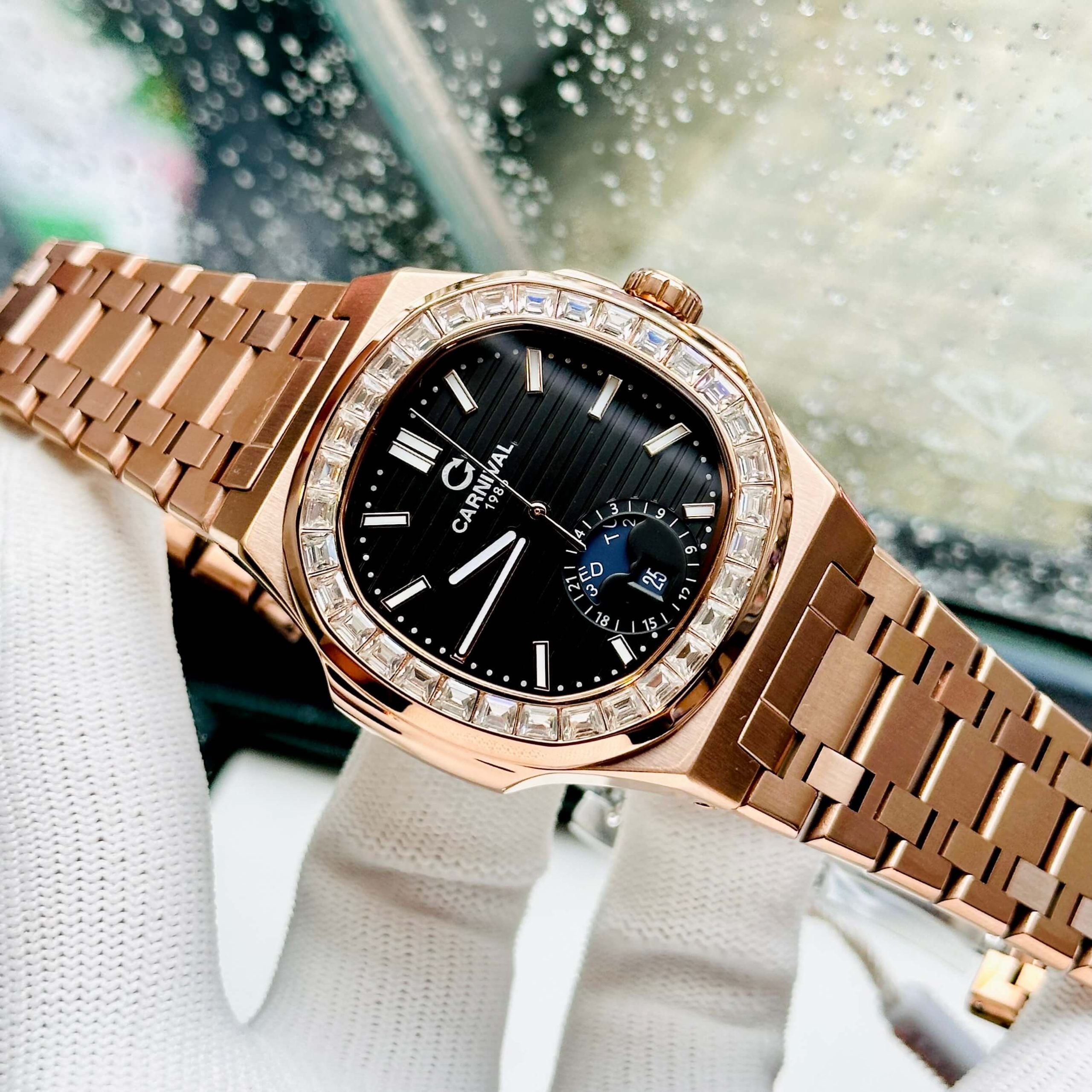 CARNIVAL 8110G-VH-KL-D AUTOMATIC - KÍNH SAPPHIRE 7 carnival-8110