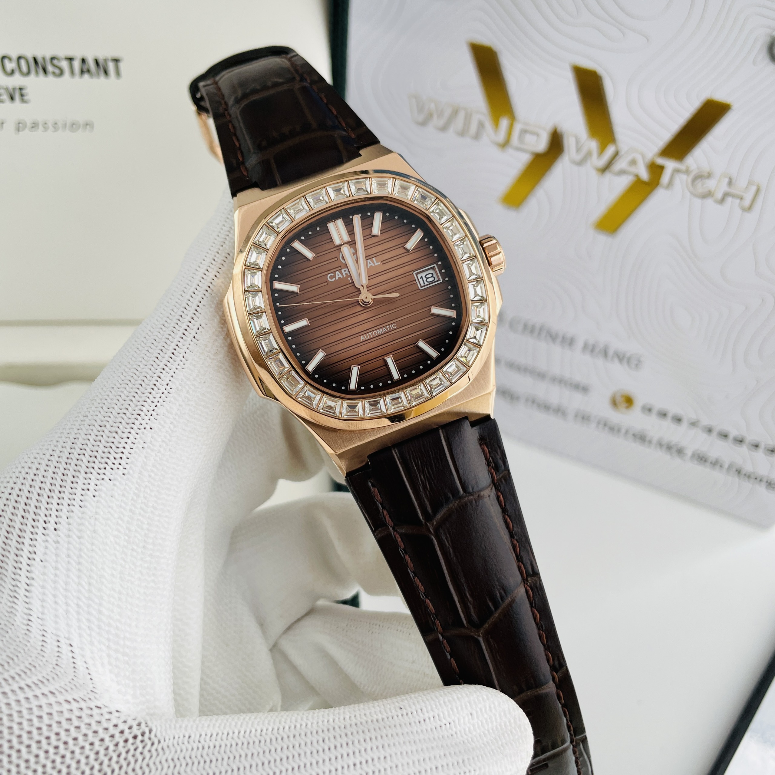 CARNIVAL 8108G-VH-D-N AUTOMATIC - KÍNH SAPPHIRE 2 CARNIVAL 8108G-VH-D-N AUTOMATIC - KÍNH SAPPHIRE - Ảnh 2