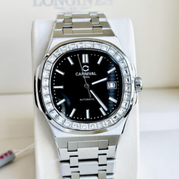Alternative view of CARNIVAL 8108G BLACK AUTOMATIC - KÍNH SAPPHIRE