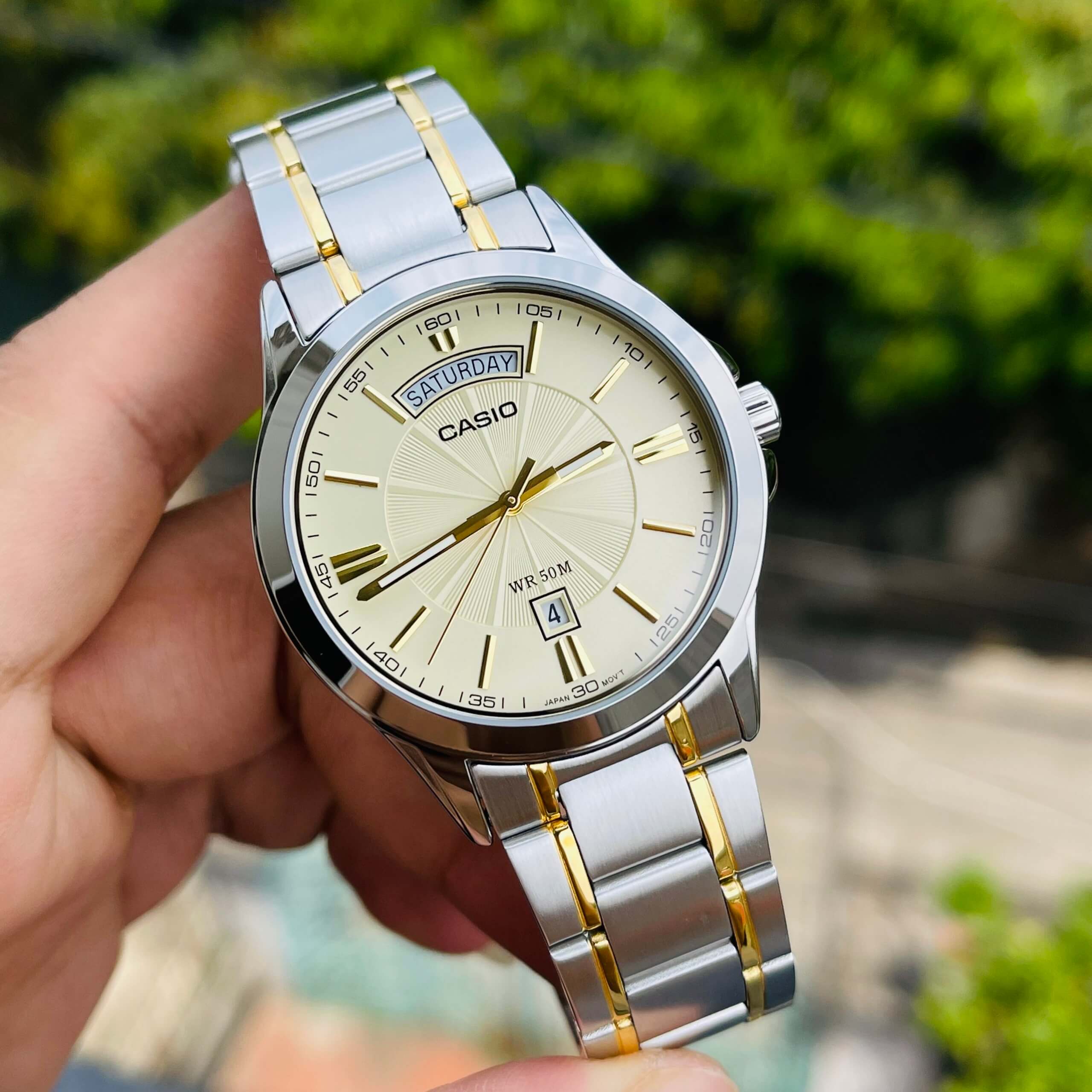 Casio MTP-1381G-9AVDF 2 đồng hồ Nam Casio MTP-1381G-7AVDF