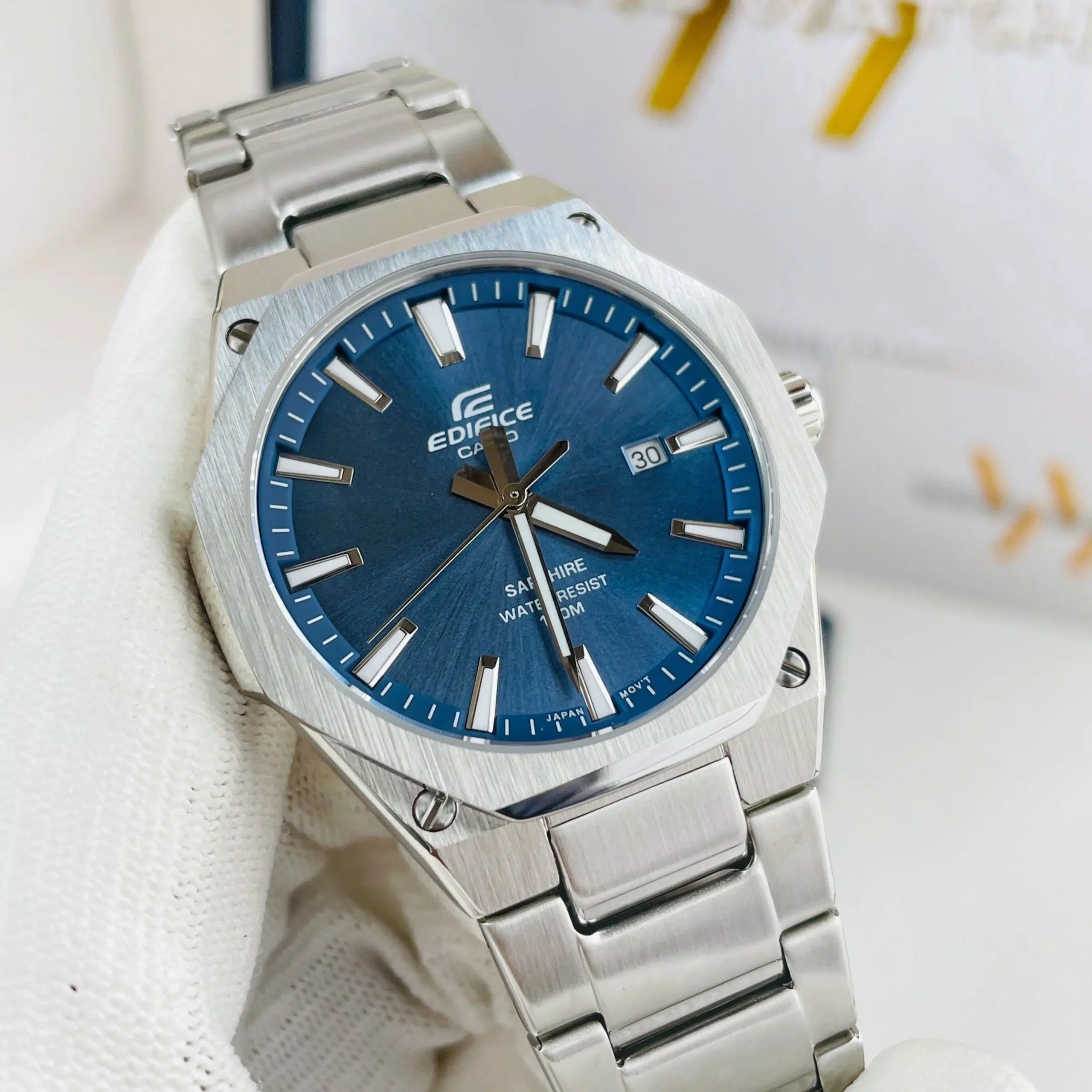 EDIFICE EFR-S108D-2AVUDF | KÍNH SAPPHIRE 5 EDIFICE EFR-S108D-2AVUDF | KÍNH SAPPHIRE - Ảnh 5
