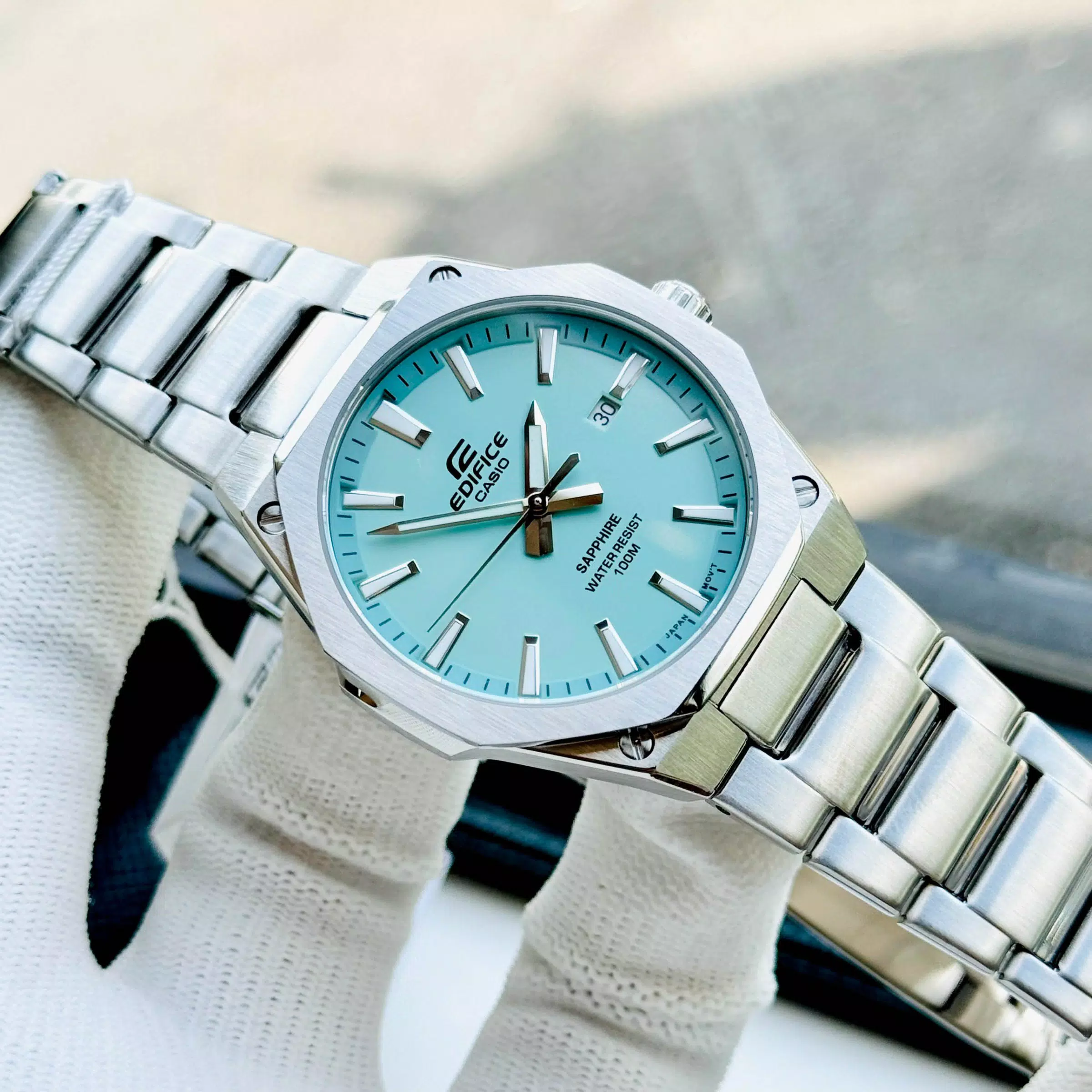 EDIFICE EFR-S108D-2BVUDF | KÍNH SAPPHIRE 8 EDIFICE EFR-S108D-2BVUDF