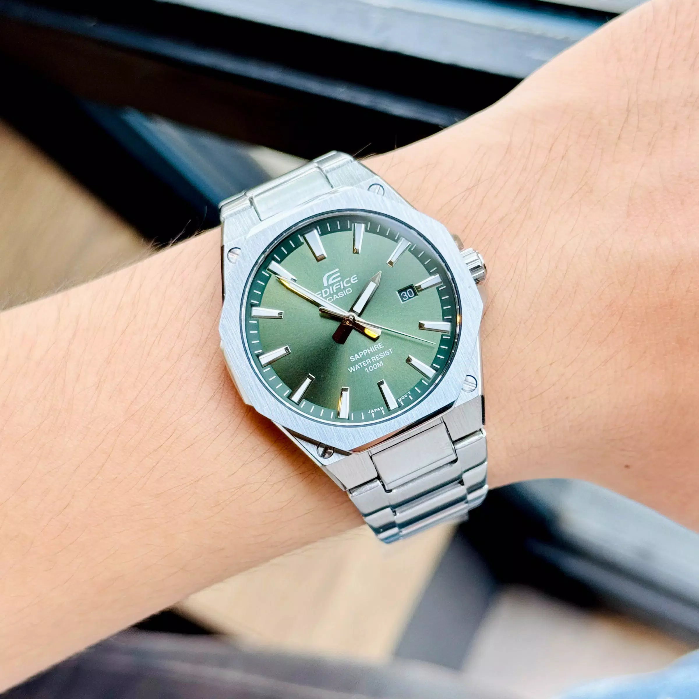 EDIFICE EFR-S108D-3AVUDF | KÍNH SAPPHIRE (Sao chép) 5 Casio EDIFICE EFR-S108D-3AVUDF