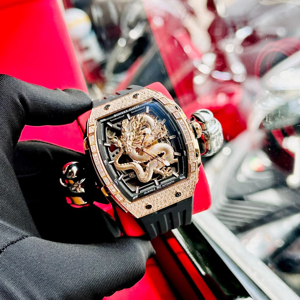 Bonest Gatti Dragon BG5605-A2 - Automatic - Nam 6 Bonest Gatti Dragon BG5605-A2 chính hãng