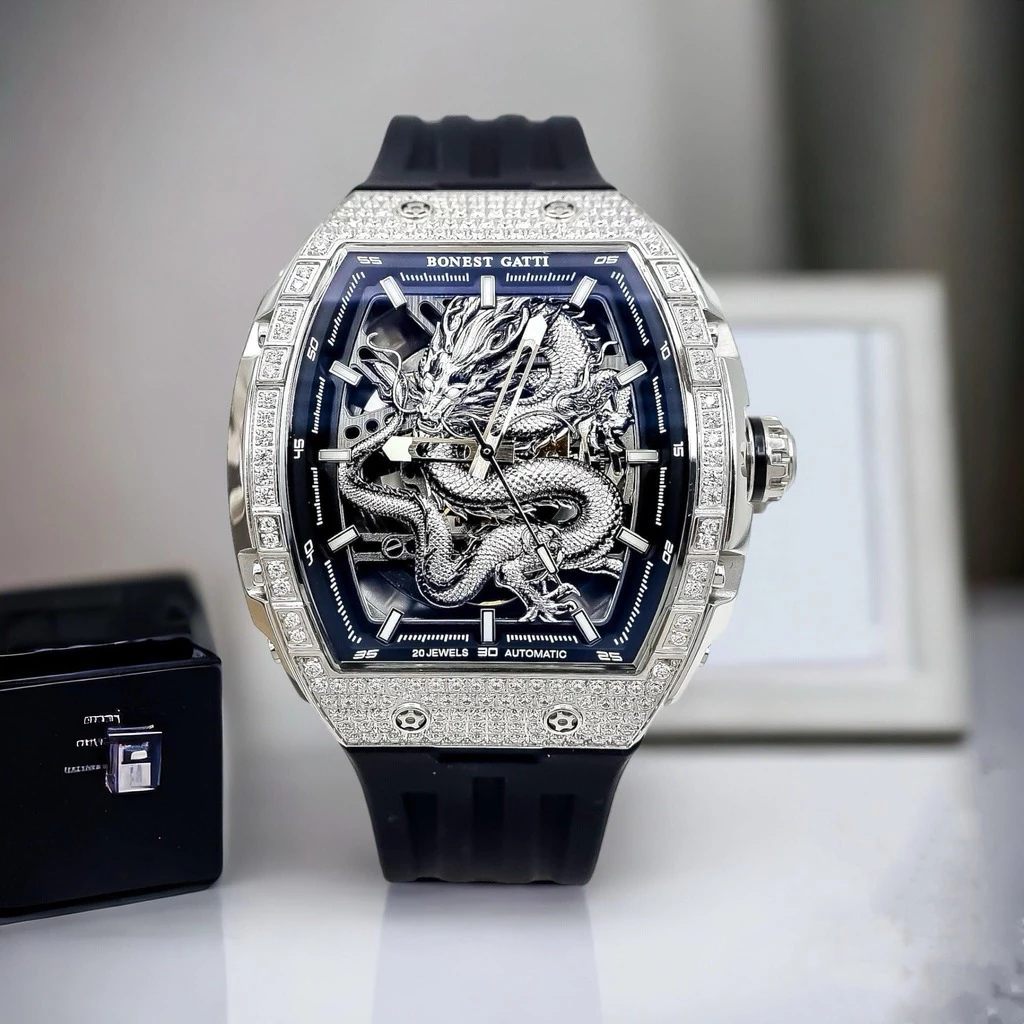 Bonest Gatti Dragon BG5605-A1 - Automatic - Nam 2 Bonest Gatti Dragon BG5605-A1