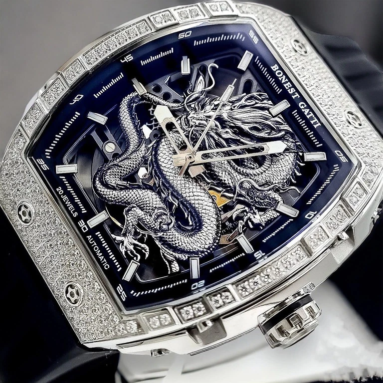 Bonest Gatti Dragon BG5605-A1 - Automatic - Nam 4 Bonest Gatti Dragon BG5605-A1