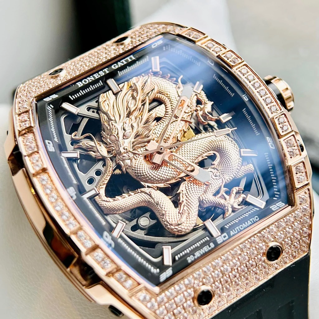 Bonest Gatti Dragon BG5605-A2 - Automatic - Nam 17 Bonest Gatti Dragon BG5605-A2