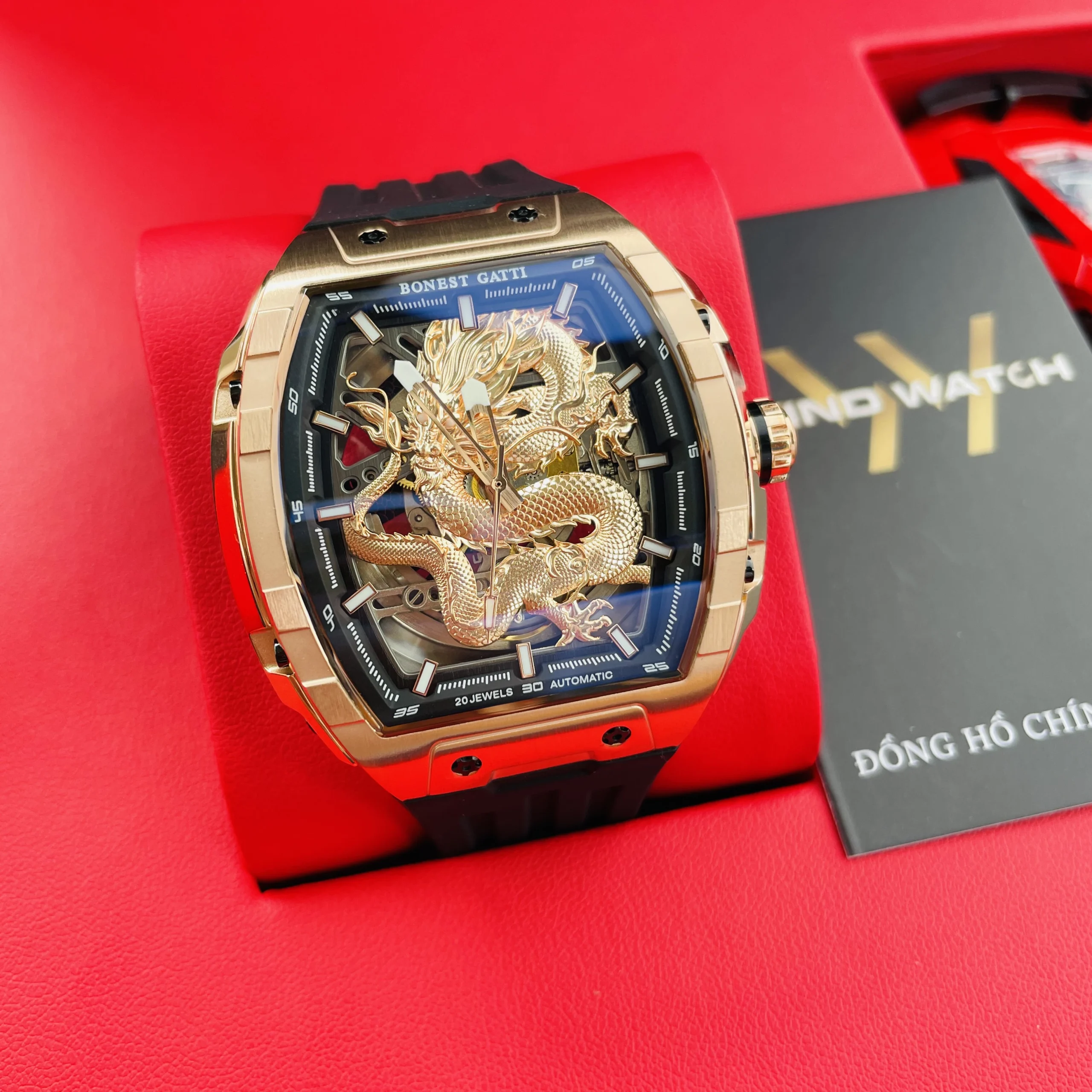 Bonest Gatti Dragon BG5606-A2 - Automatic - Nam 14 Bonest Gatti Dragon BG5606-A2