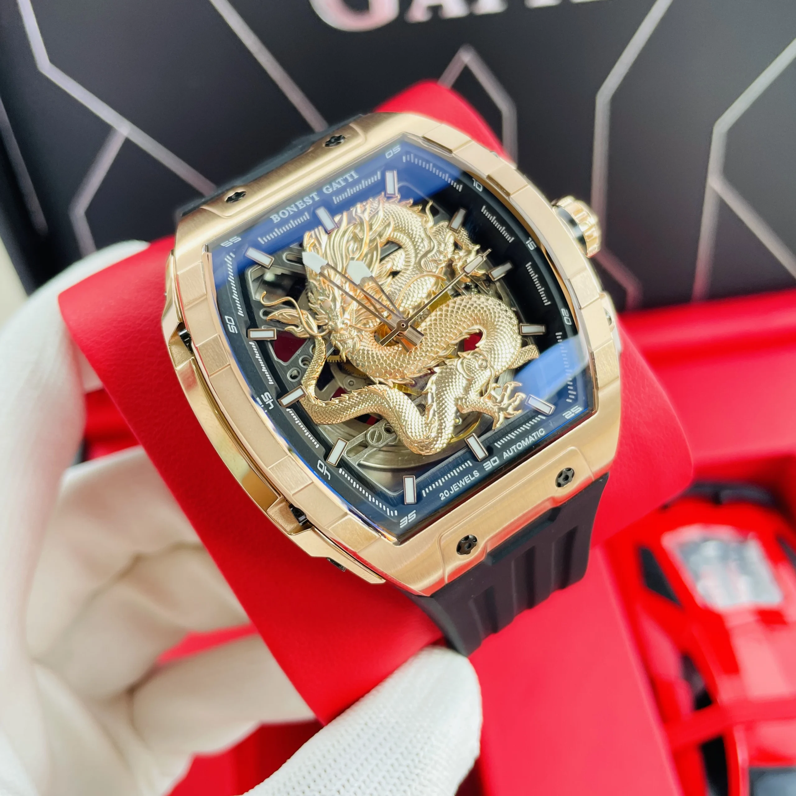 Bonest Gatti Dragon BG5606-A2 - Automatic - Nam 15 Bonest Gatti BG5606-A2