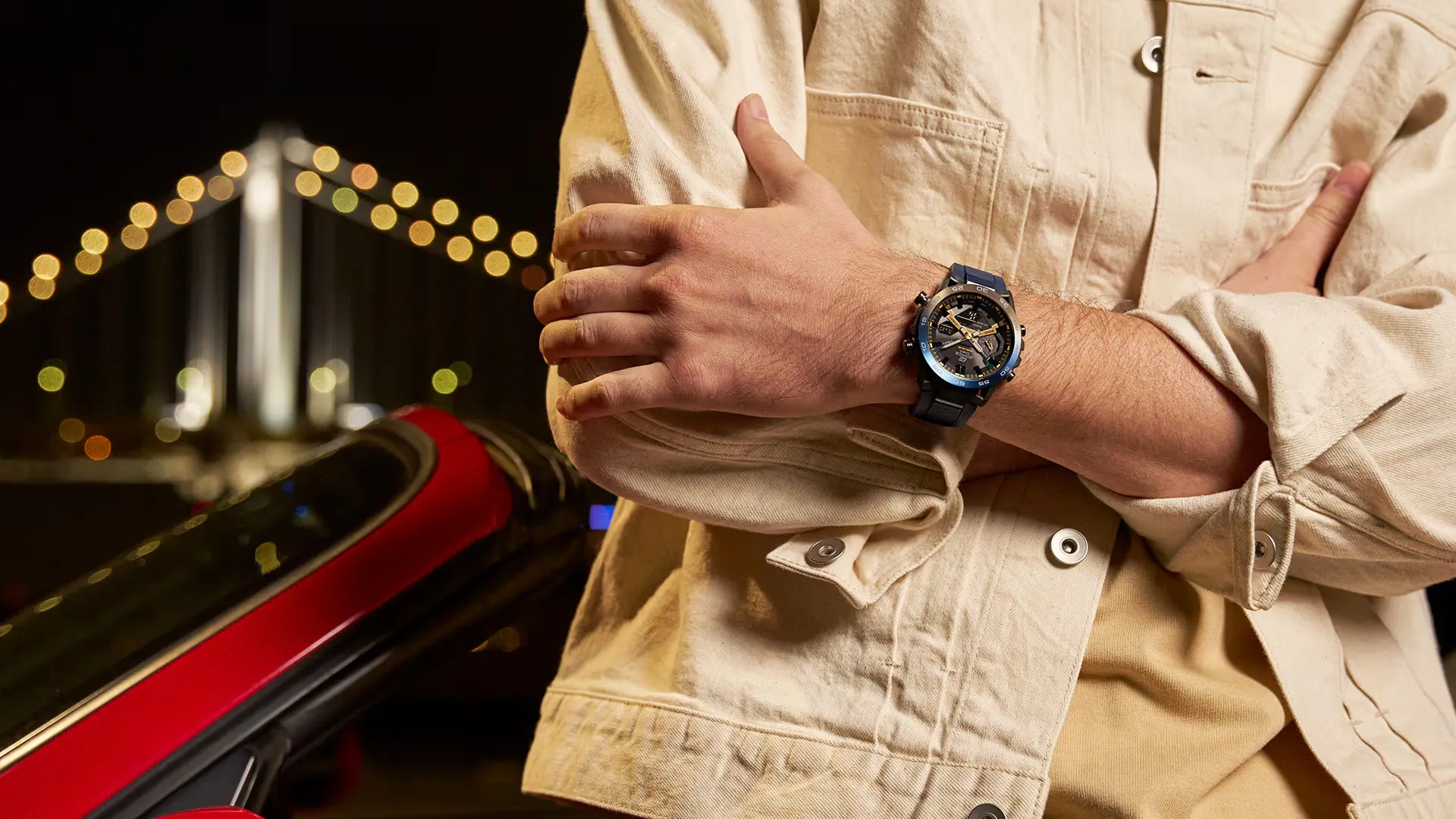 Đồng Hồ Nam CASIO EDIFICE ECB-2000NP-1A 