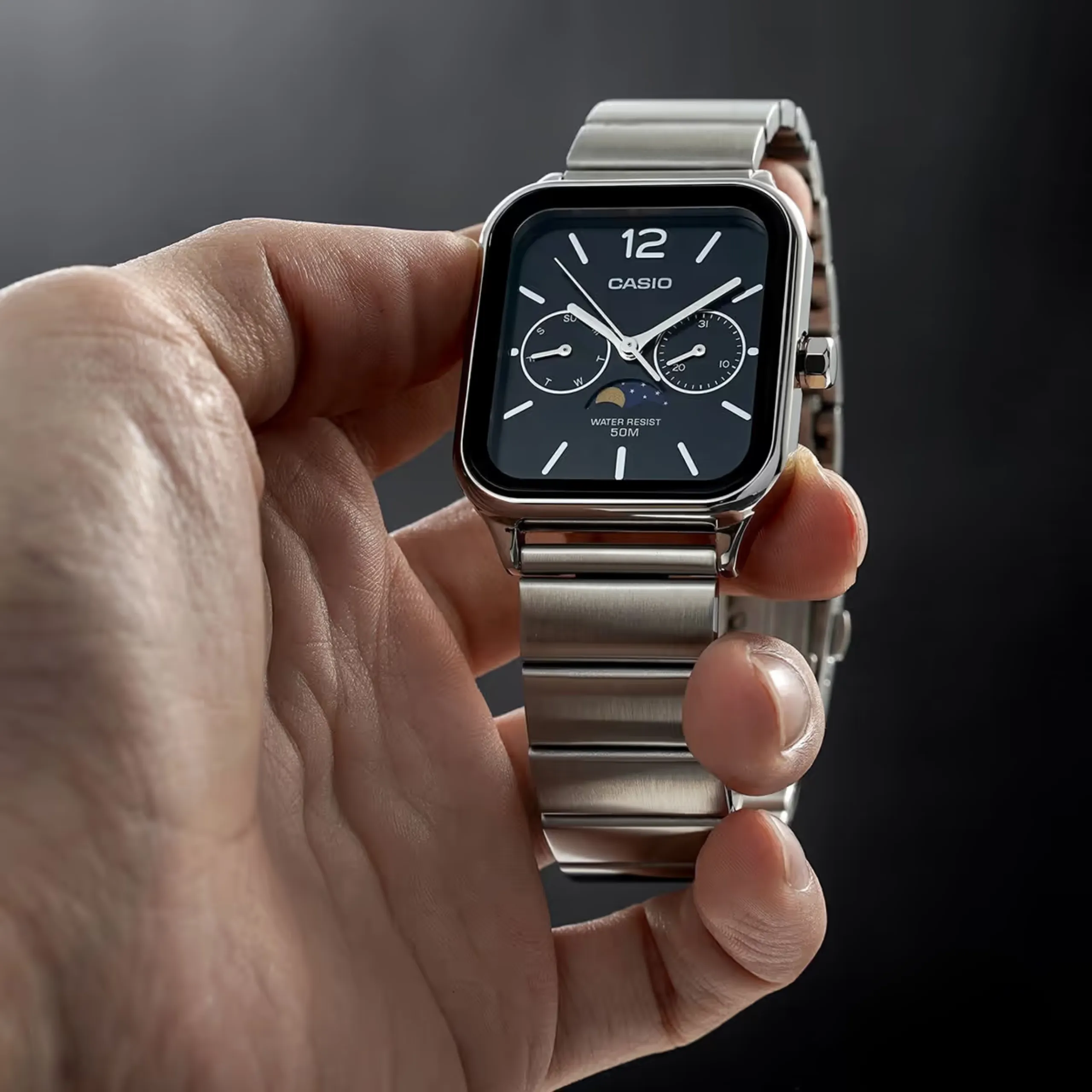 Casio MTP-M305D-1AVDF 11 Casio MTP-M305D-1AVDF pha lẫn nét đẹp hiện đại và cổ điển