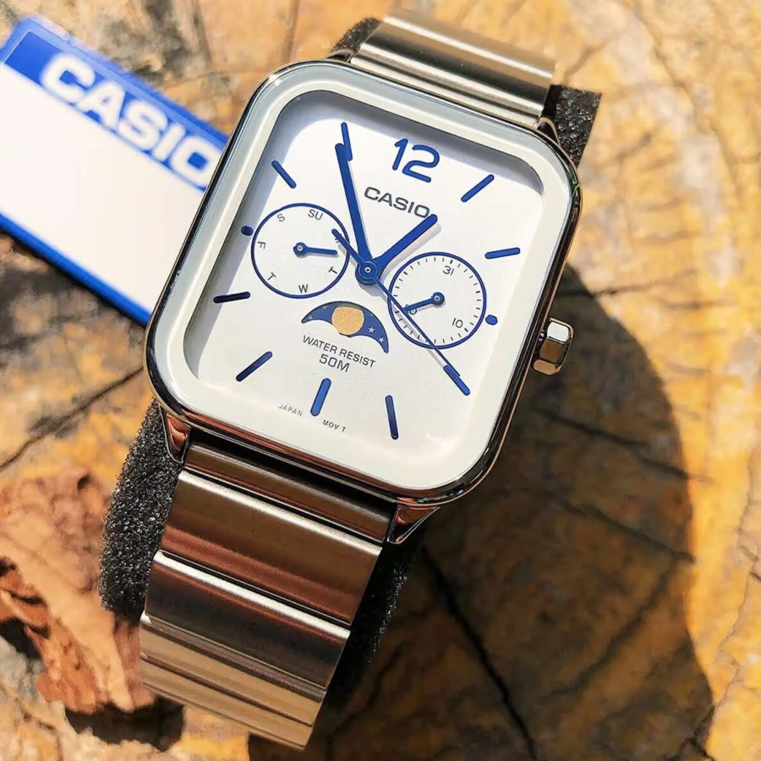 Casio MTP-M305D-7AVDF 16 Casio MTP-M305D-7AVDF pha lẫn nét đẹp hiện đại và cổ điển