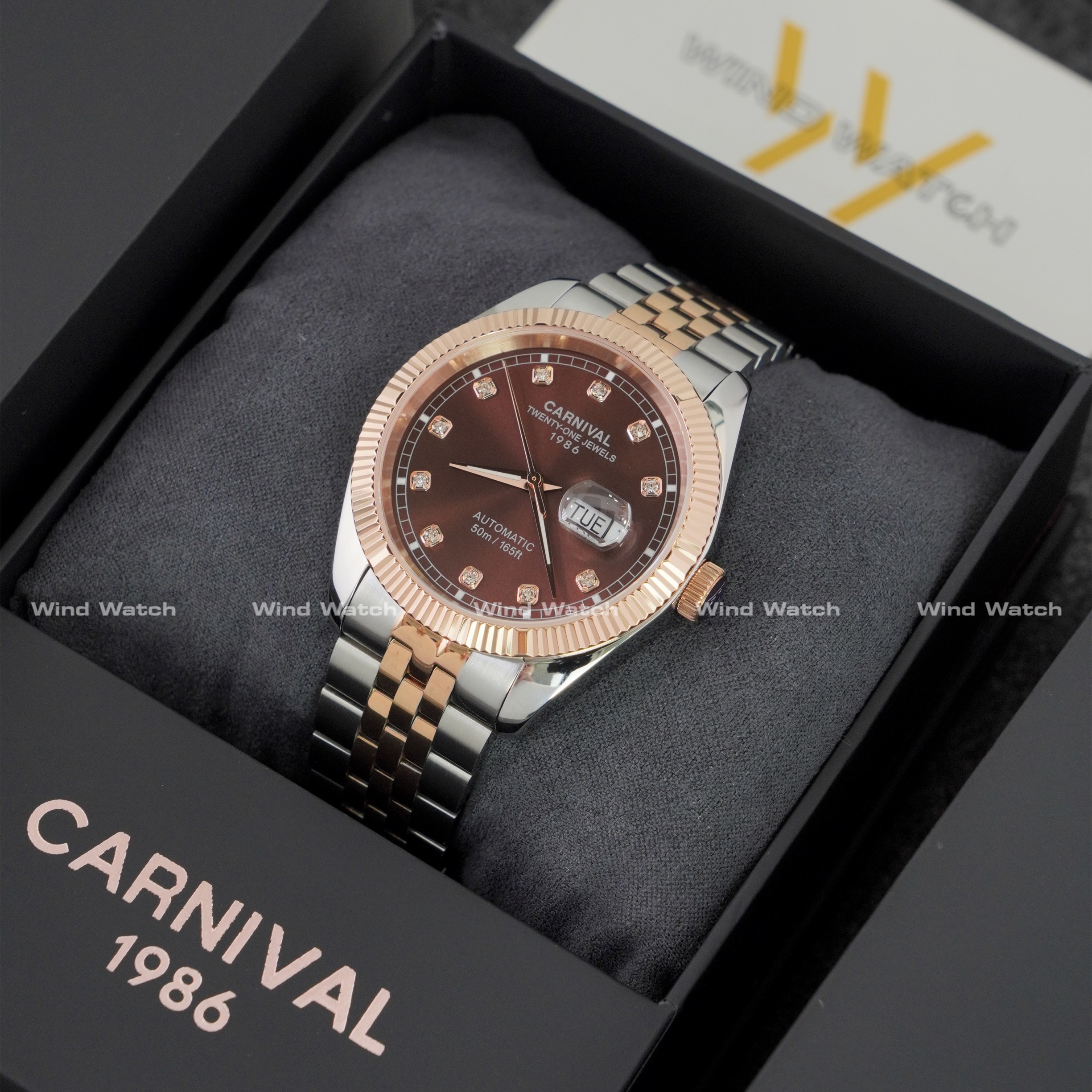 Carnival 8131G-CH-N 3 Đồng hồ Carnival nam 8131G-CH-N Choco