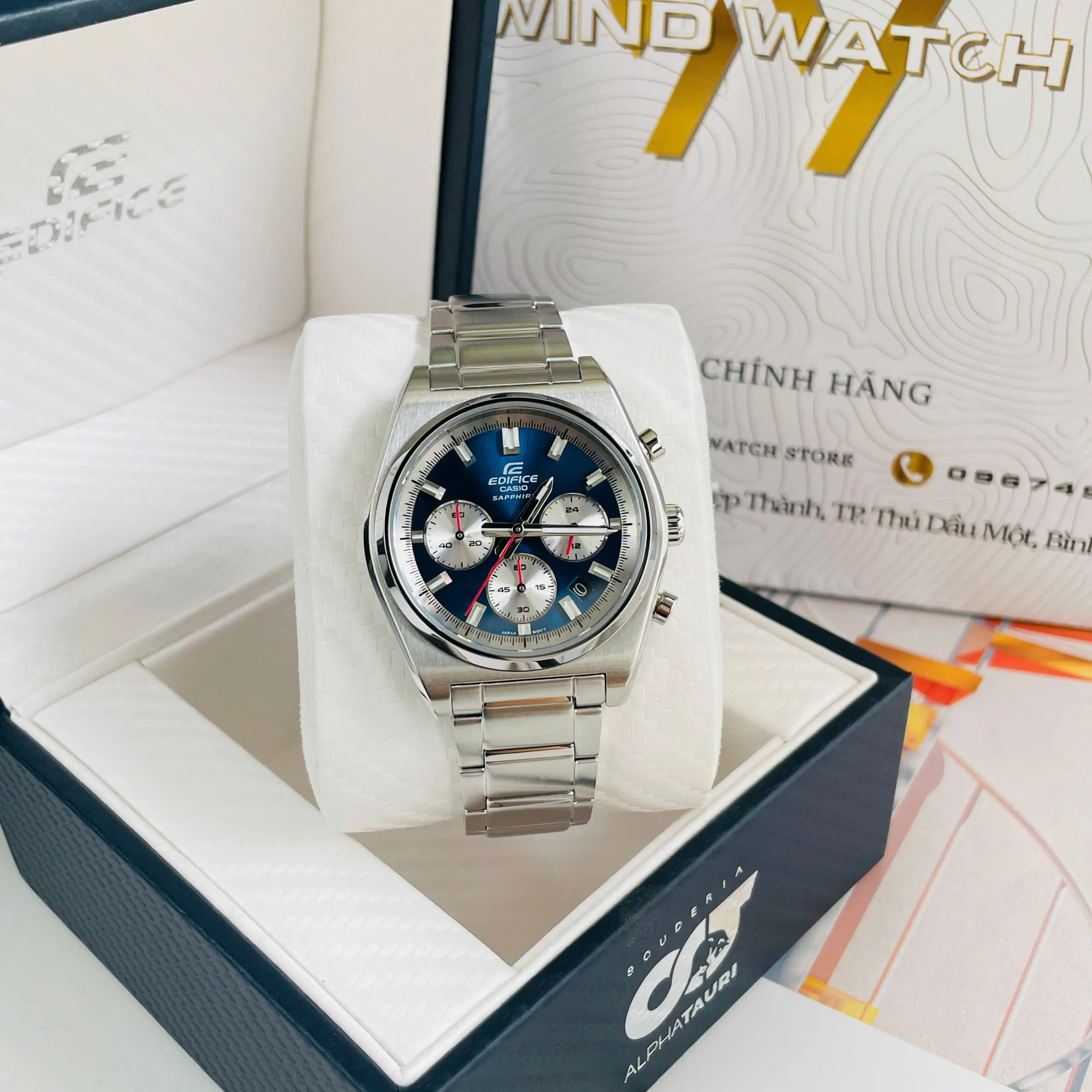 Full box CASIO EDIFICE EFB-730D-1AV