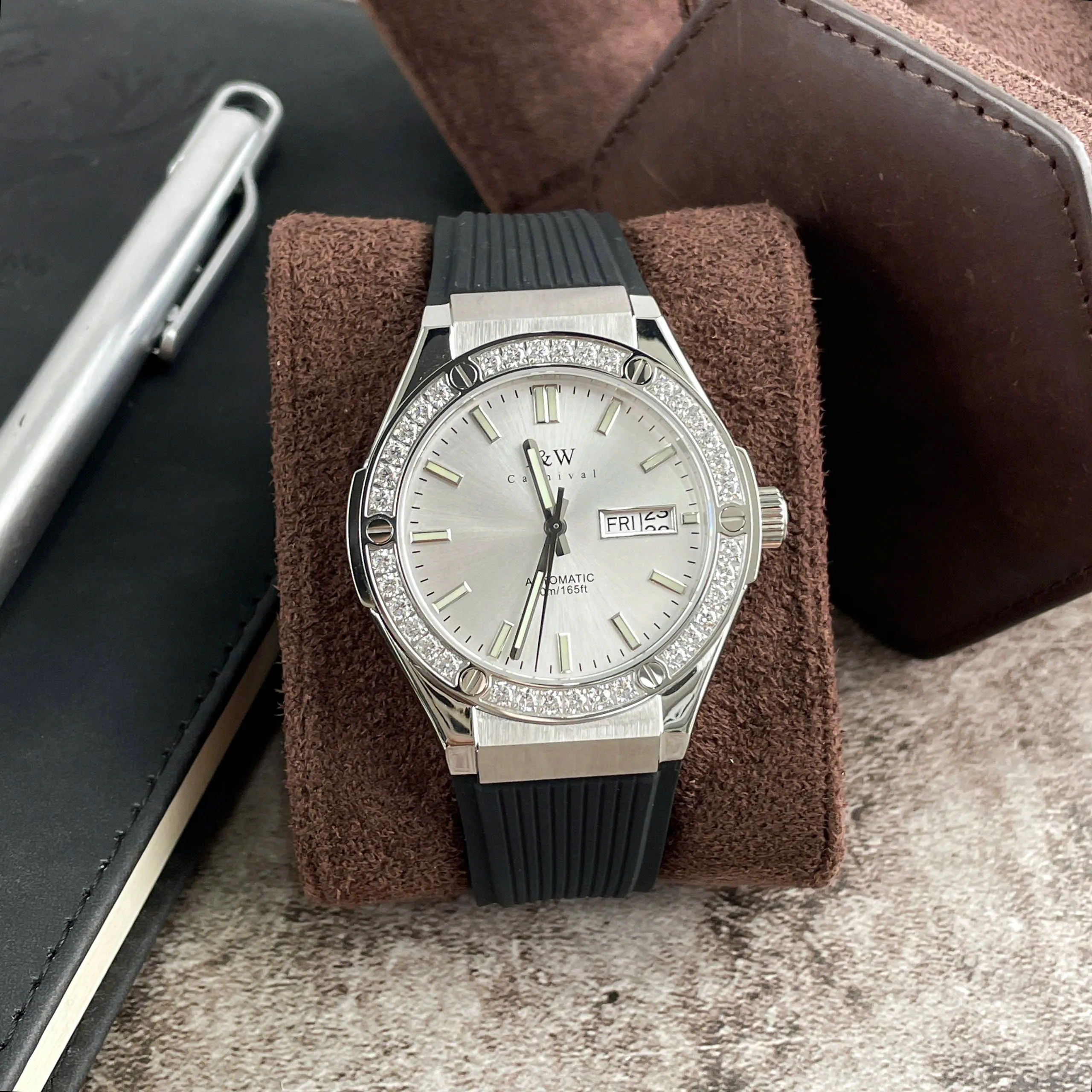 I&W Carnival 55851G - Viền Đá - Trắng 2 I&W Carnival 55851G - Viền Đá Trắng