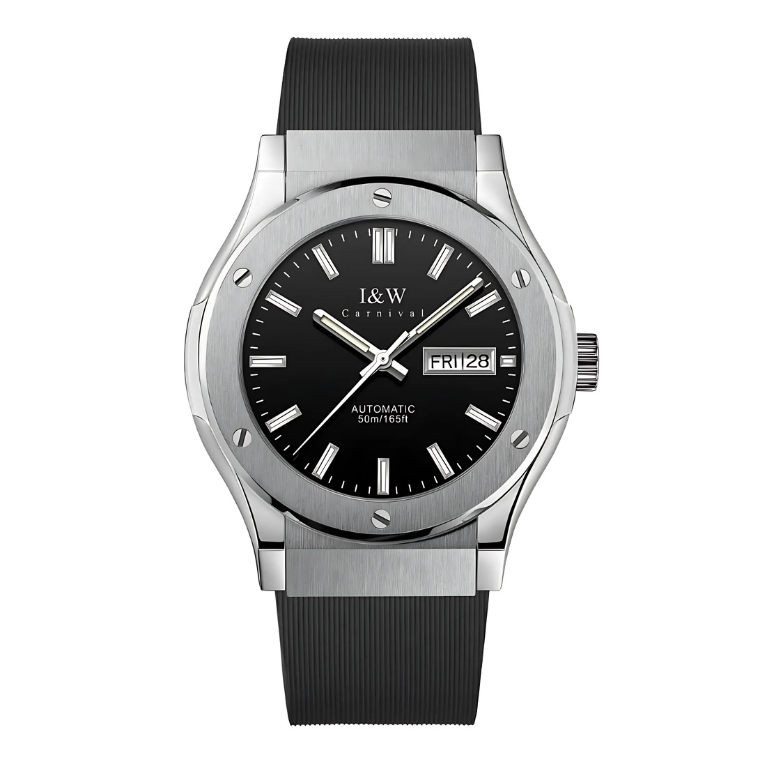 I&W Carnival 55851G - Viền Trơn - Đen 1 I&W Carnival 55851G - Viền Trơn Đen