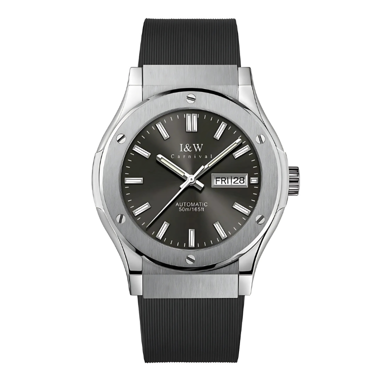 I&W Carnival 55851G - Viền Trơn - Xám 1 I&W Carnival 55851G - Viền Trơn Xám