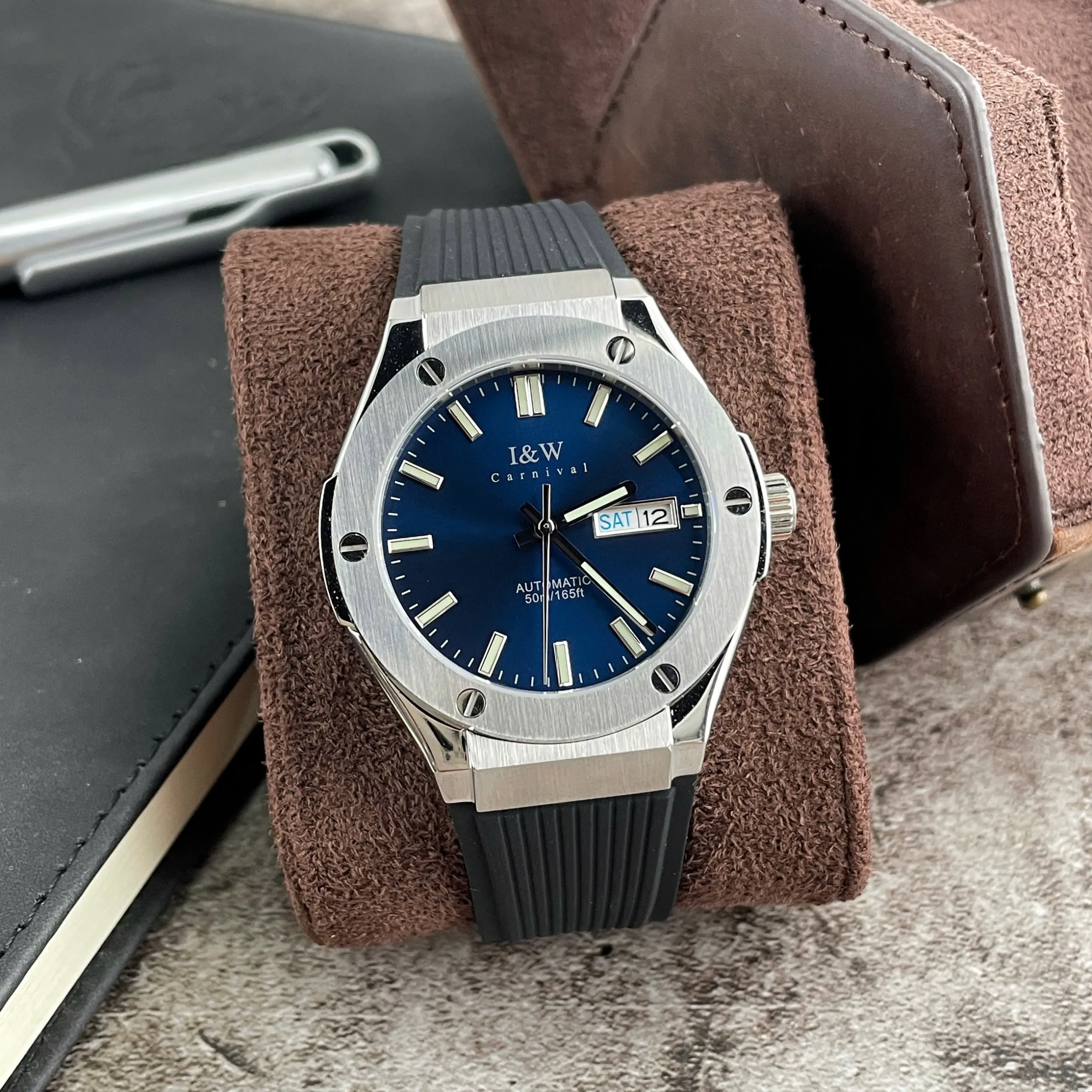 I&W Carnival 55851G - Viền Trơn - Xanh 2 I&W Carnival 55851G - Viền Trơn Xanh