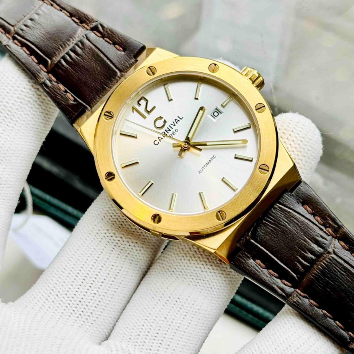 CARNIVAL 8122G-VV-DD-T 3 Đồng Hồ Nam Carnival 8122G-VV-DD-T