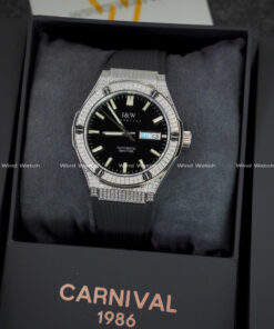 I&W Carnival 55851G - Viền Full Đá - Đen