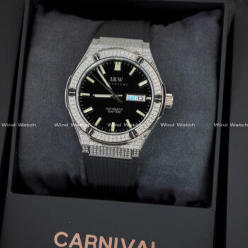 I&W Carnival 55851G - Viền Full Đá - Đen