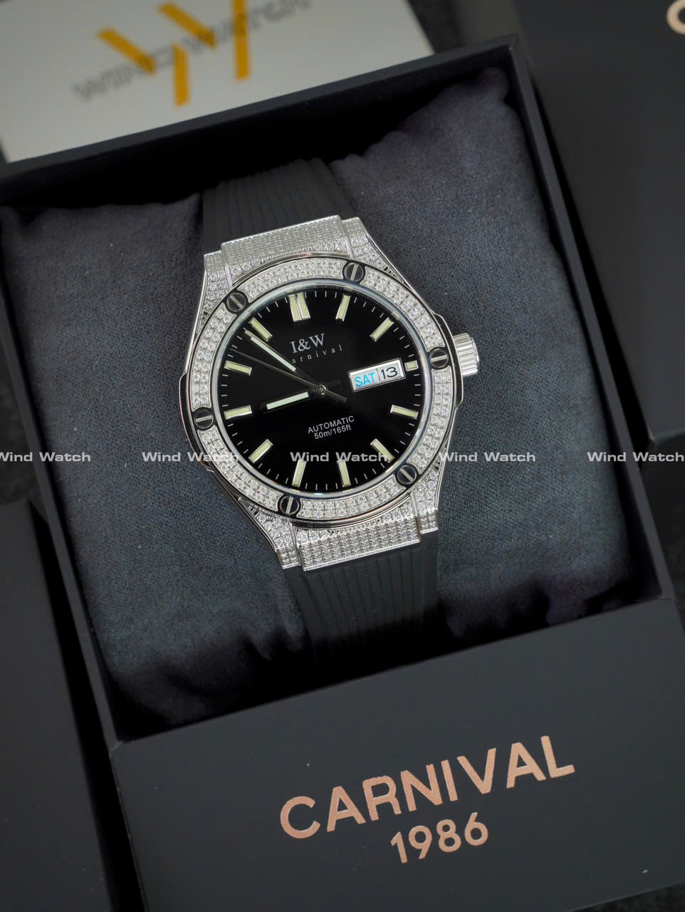 I&W Carnival 55851G - Viền Full Đá - Đen 4 I&W Carnival 55851G - Viền Full Đá - Đen