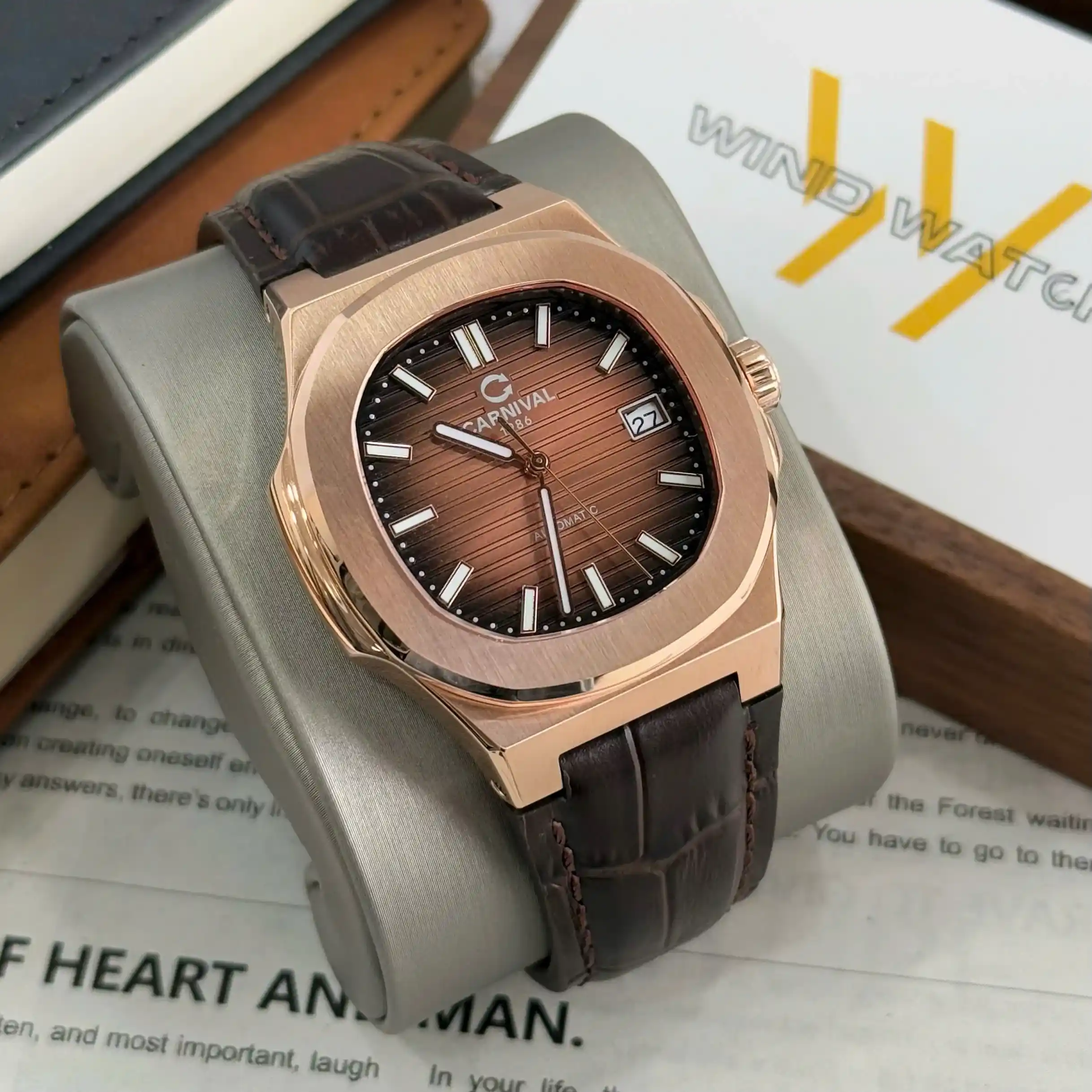 CARNIVAL COUPLE 8108G1-VH-DD-N VÀ 8161L-VH-DD-N 3 Đồng hồ nam Carnival 8108G1-VH-DD-N