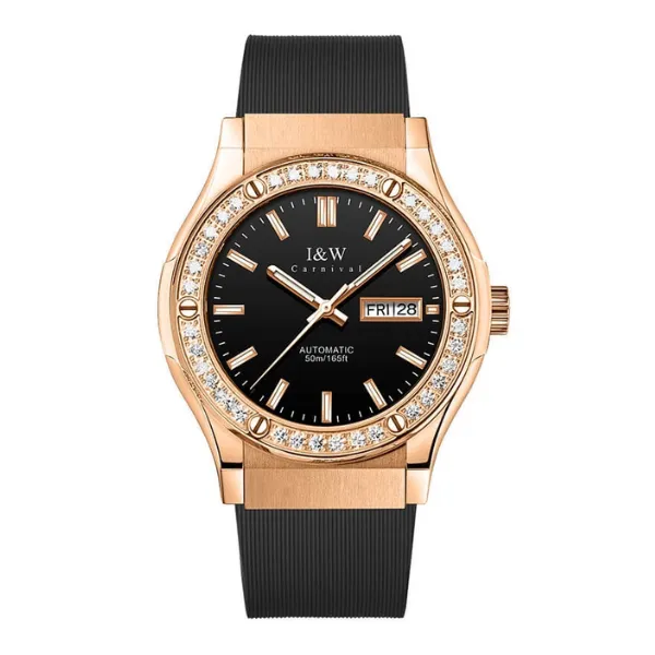 I&W Carnival 55851G-VH - Viền Đá - Đen 1 I&W Carnival 55851G-VH- Viền đá đen