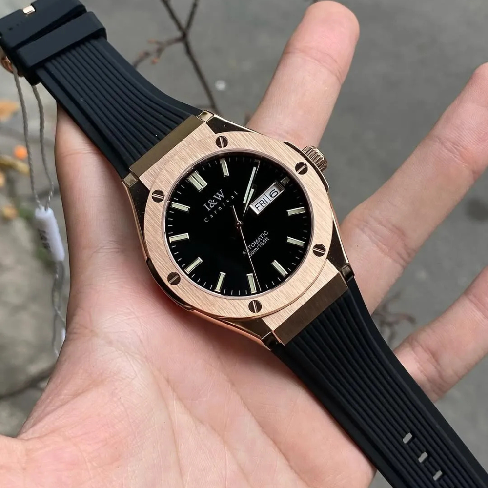 I&W Carnival 55851G-VH - Viền Trơn - Đen 3 I&W Carnival 55851G-VH- Viền trơn đen