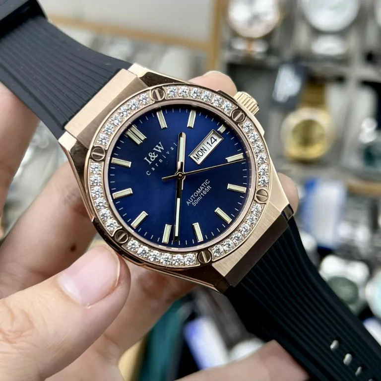 I&W Carnival 55851G-VH - Viền Đá - Xanh 3 I&W Carnival 55851G-VH- Viền đá xanh