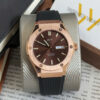 I&W Carnival 55851G-VH - Viền Trơn - Nâu 6 I&W Carnival 55851G Rosegold Mặt Nâu