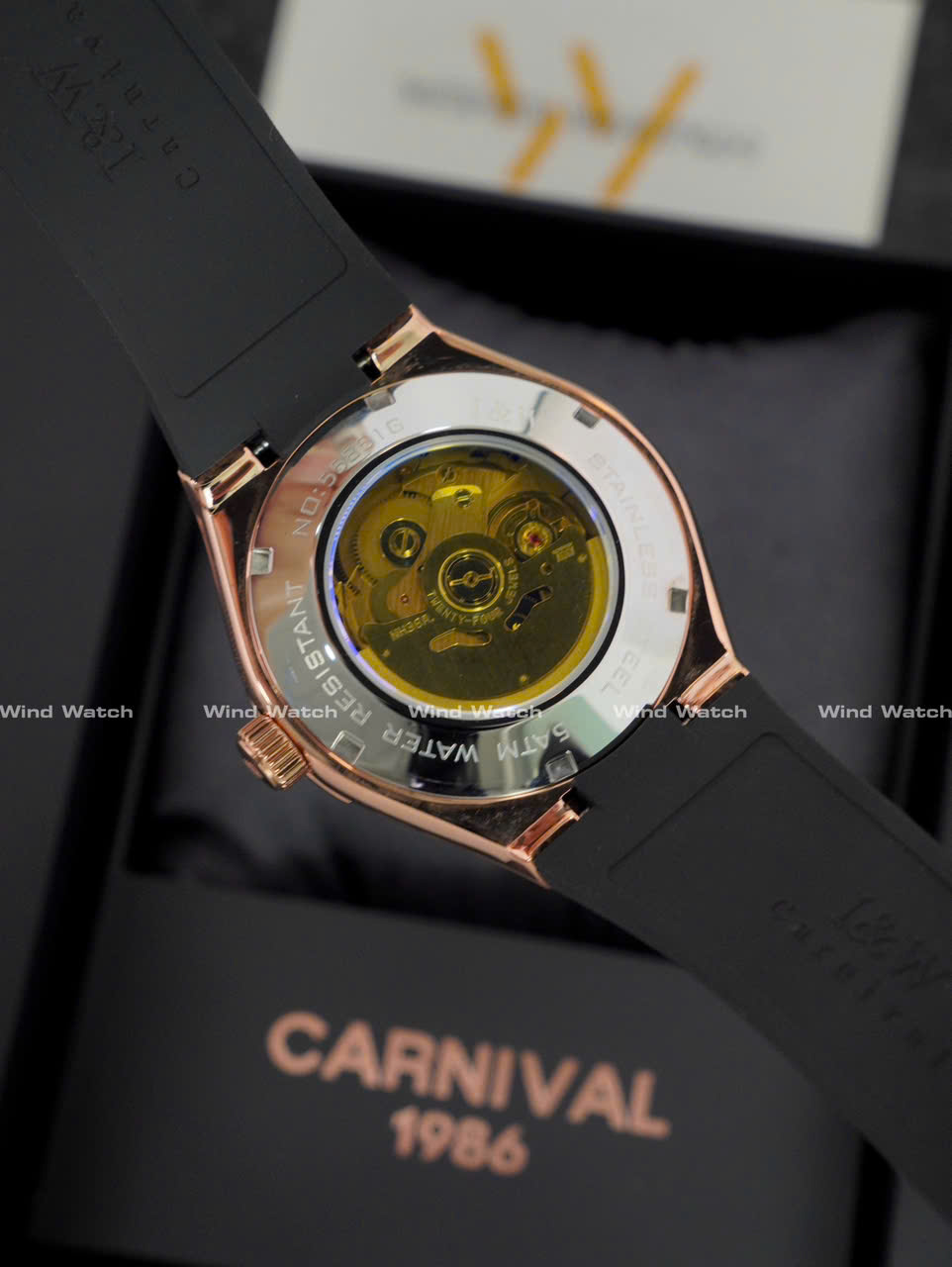 I&W Carnival 55851G-VH - Viền Đá - Đen 9 IW Carnival 55851G Rose Gold