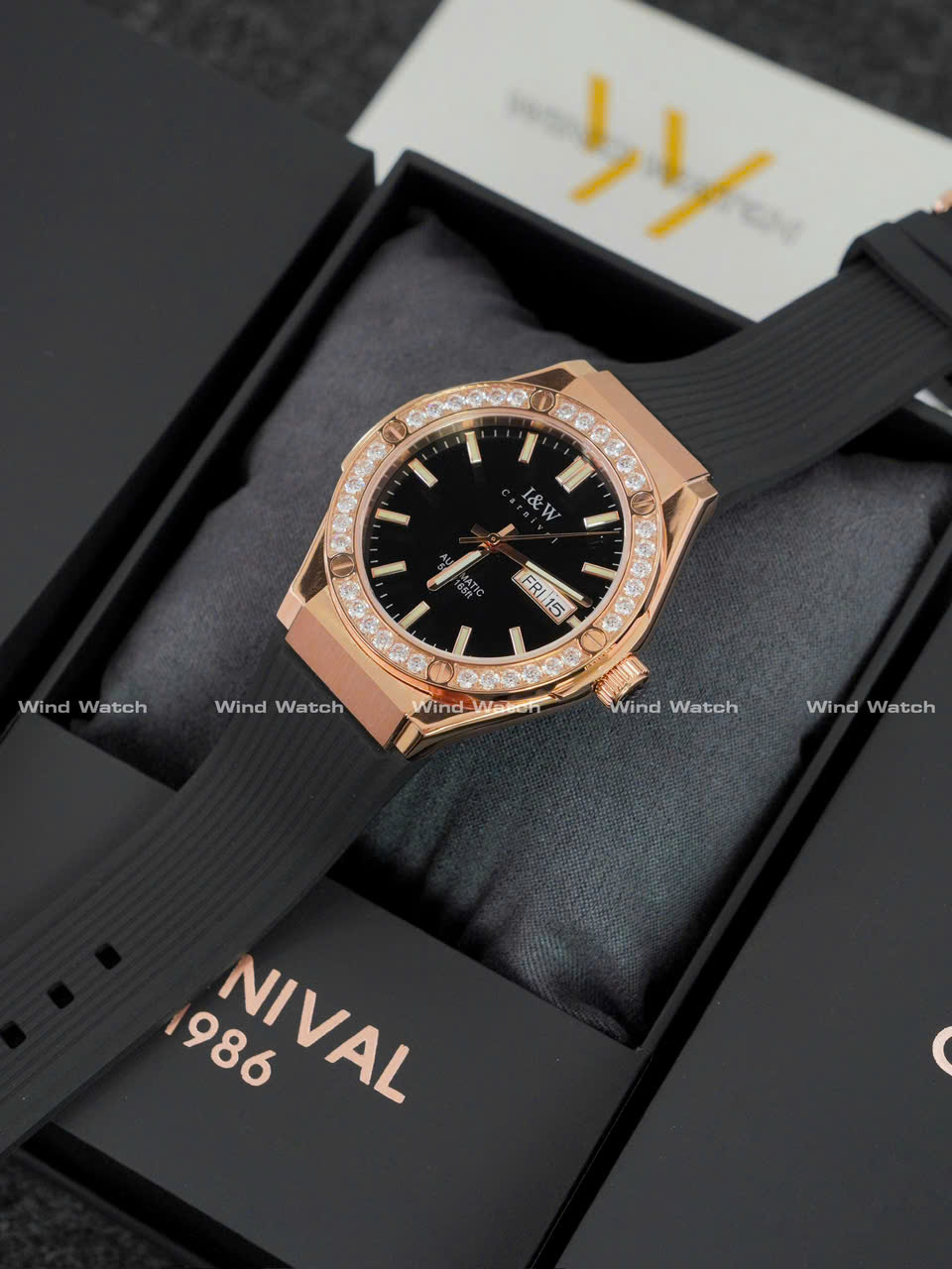 I&W Carnival 55851G-VH - Viền Đá - Đen 20 55851G-VH - Viền Đá - MẶT Đen