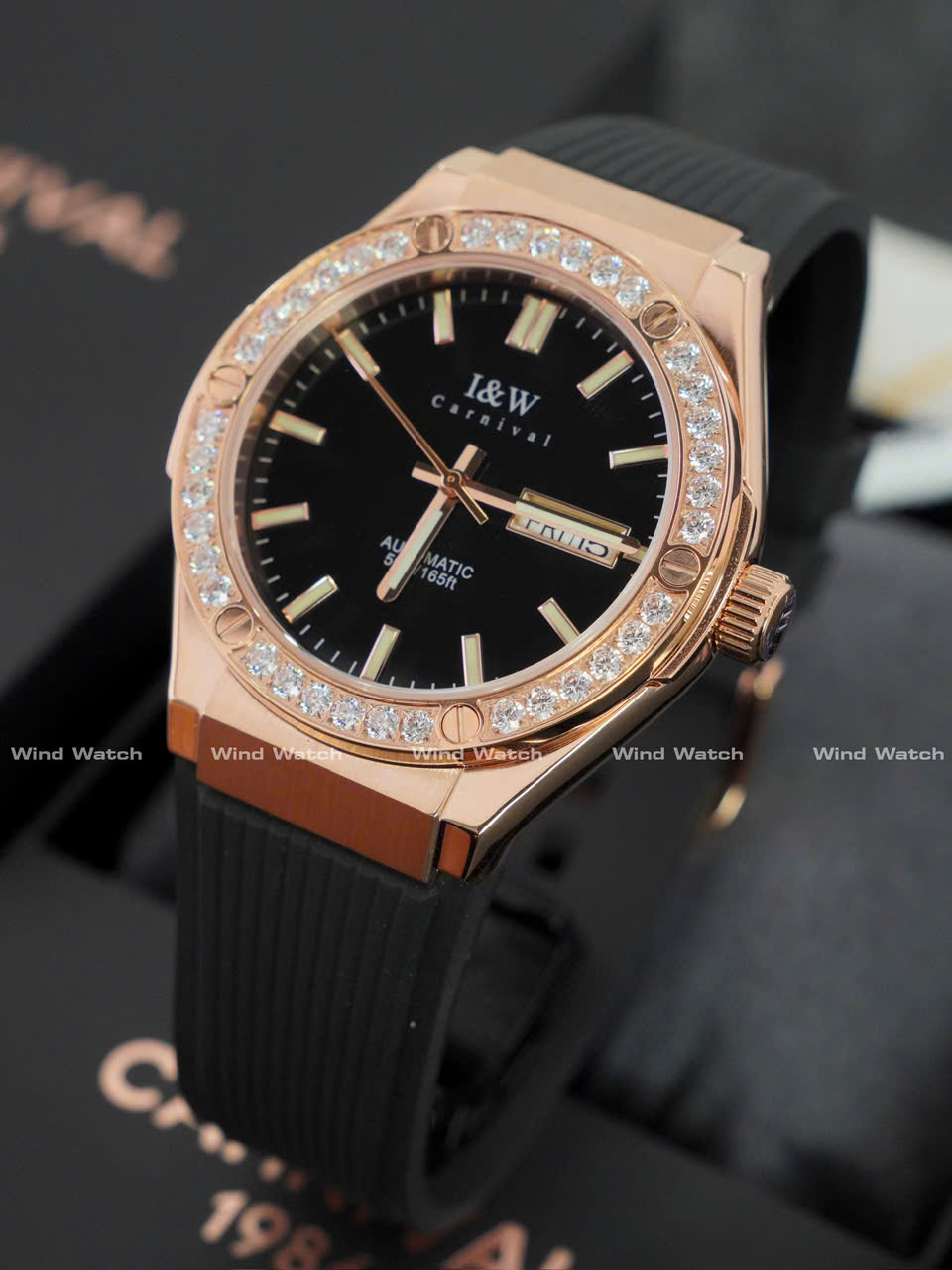 I&W Carnival 55851G-VH - Viền Đá - Đen 6 55851G-VH - Viền Đá - MẶT Đen