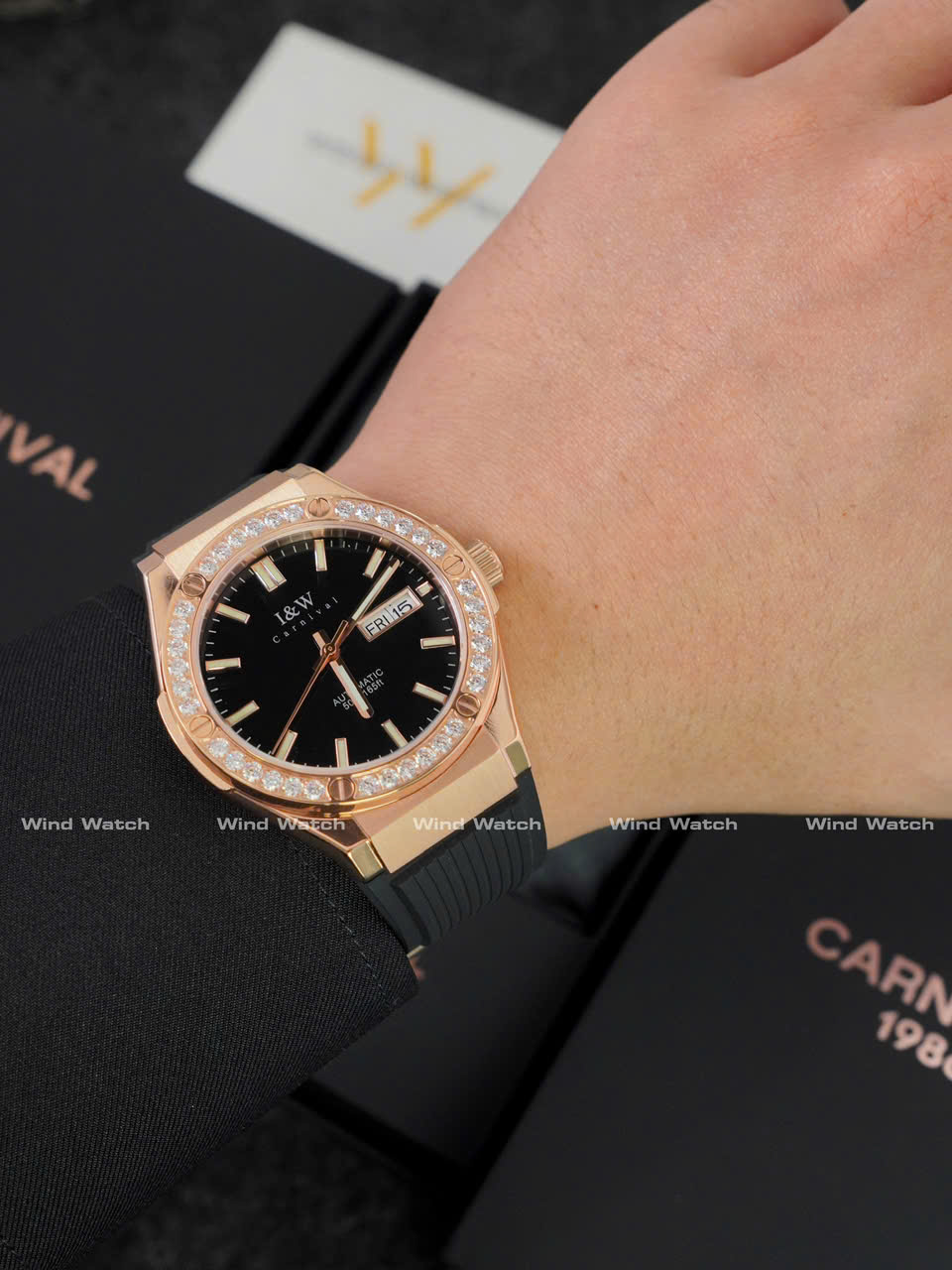 I&W Carnival 55851G-VH - Viền Đá - Đen 21 55851G-VH - Viền Đá - MẶT Đen