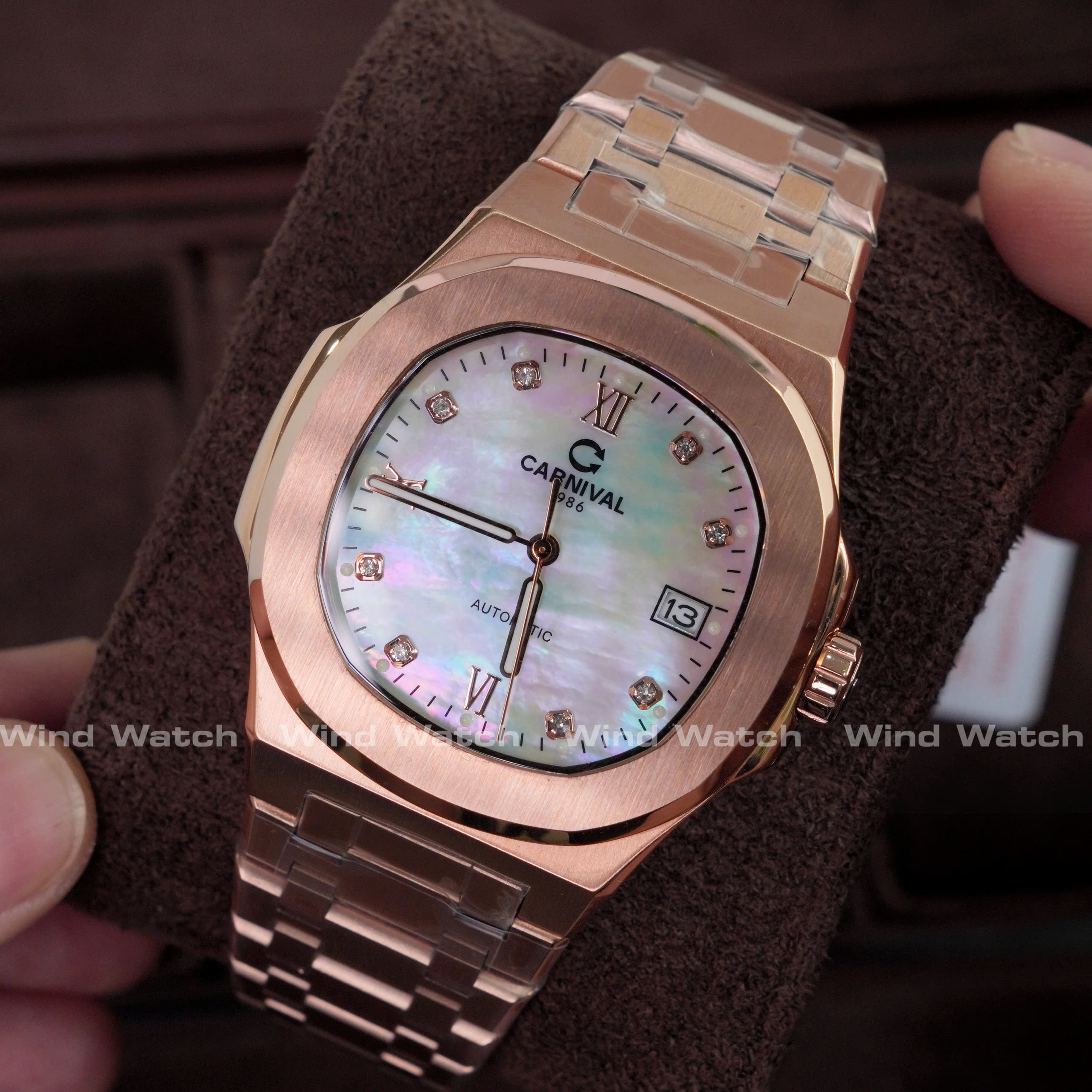 CARNIVAL 8160G-VH-XCT (Xà Cừ Trắng) 5 Đồng Hồ Nam Carnival 8160G-VH-XCT (Xà Cừ Trắng)
