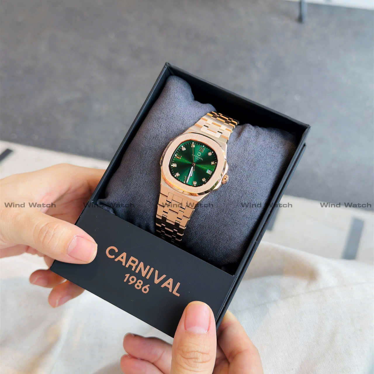 CARNIVAL Nữ 8160L-VH-XL 14 CARNIVAL Nữ 8160L-VH-XL Xanh Lá