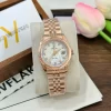 CARNIVAL COUPLE 8190G-VH-TK VÀ 8131L-VH-TK (XÀ CỪ) 11 Đồng Hồ Carnival Nữ 8131L-VH-TK Xà cừ trắng