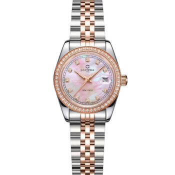 Đồng hồ nữ Carnival 8131L2-CH-HK Xà Cừ Hồng